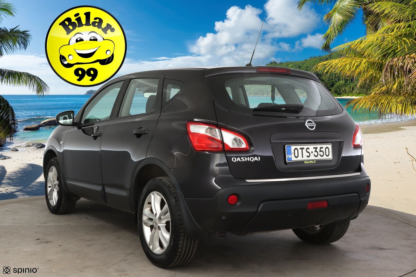 Nissan Qashqai 2013 1,6L Stop / Start System Acenta 2WD 5M/T * Vakkari / Aut.Ilmastointi / Lohko+sisäpistoke * - * Hyvin huollettu / 2x Renkaat alumiinivanteilla! *
