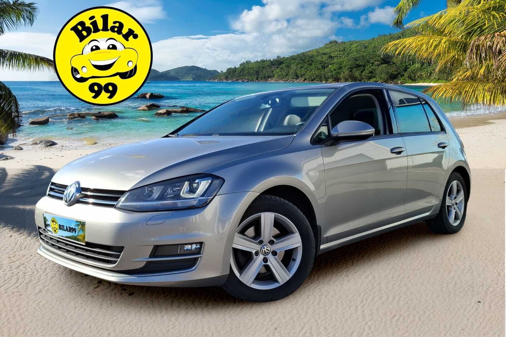 Volkswagen Golf 2013 Highline 1,4 TSI 103 kW (140 hv) BlueMotion Technology DSG *Webasto / Xenon / Puolinahka-sisusta / Hierova kuljettajanistuin / Vähän ajettu!* - Jakohihna vaihdettu / Särmä huoltokirja / Juuri saapunut Tampereelle!*