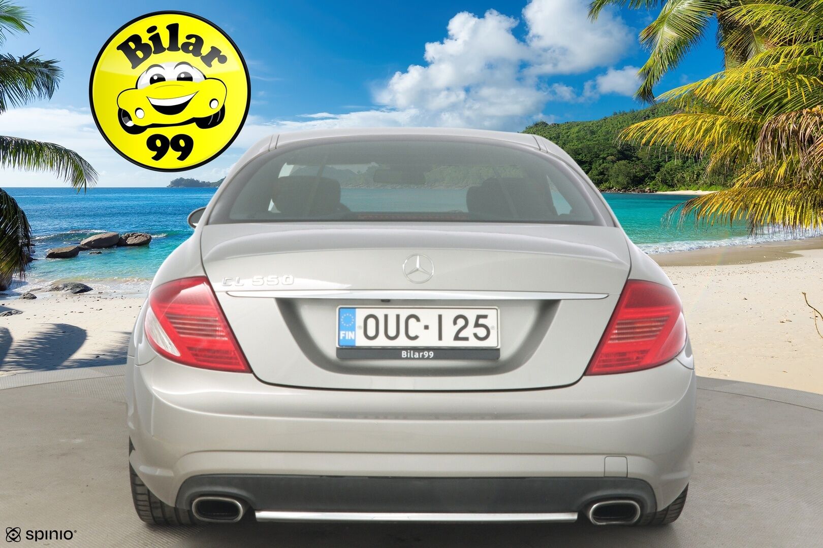 Mercedes-Benz CL 2007 CL 550 Coupé AMG - YritysOutlet - Myydään vain yrityksille *H&K / Ilmastoidut muistipenkit / Night vision / ACC / Kamera - Tuplalasit / Imuovet / Keyless Go / Navigointi