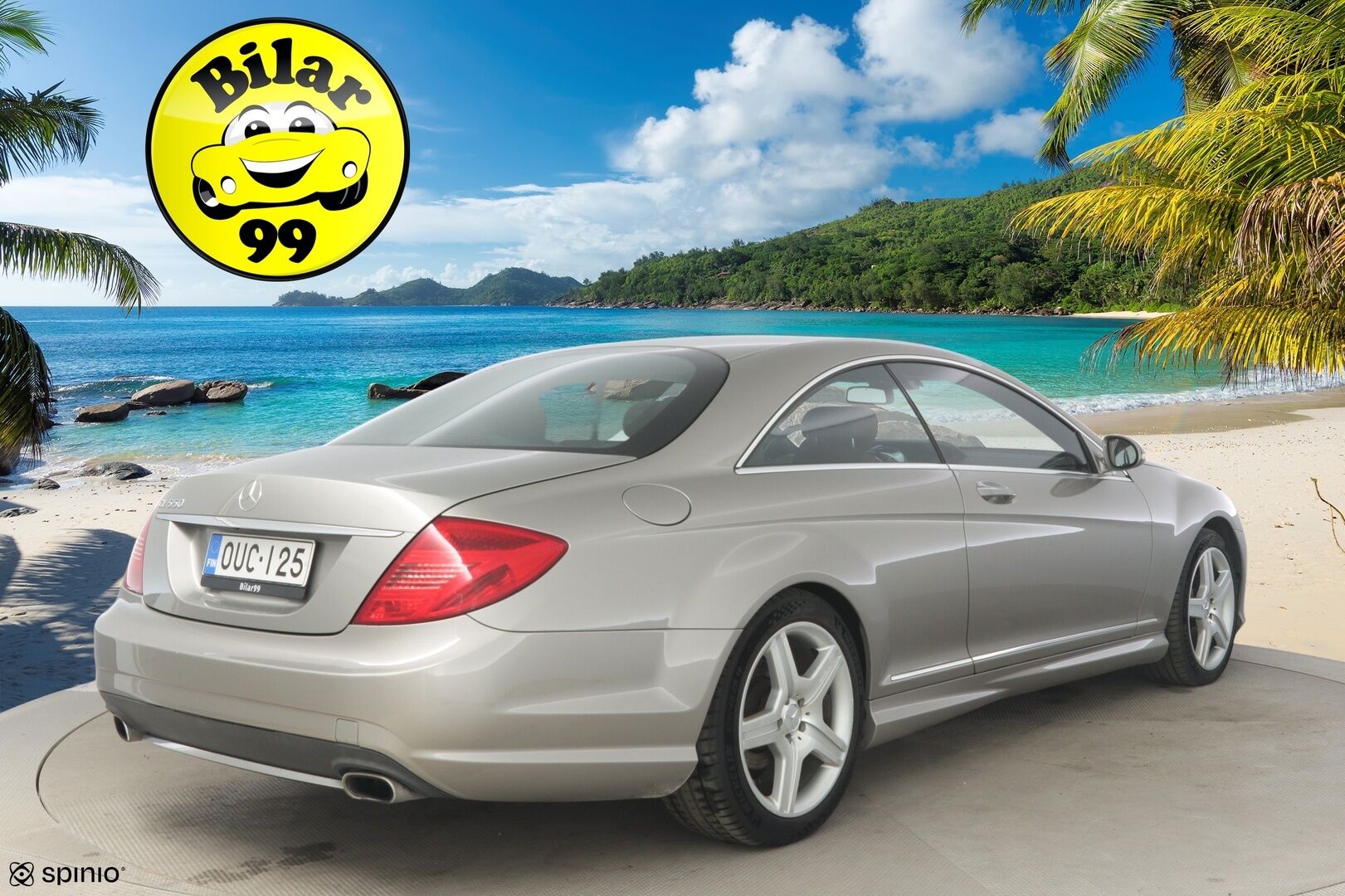 Mercedes-Benz CL 2007 CL 550 Coupé AMG - YritysOutlet - Myydään vain yrityksille *H&K / Ilmastoidut muistipenkit / Night vision / ACC / Kamera - Tuplalasit / Imuovet / Keyless Go / Navigointi