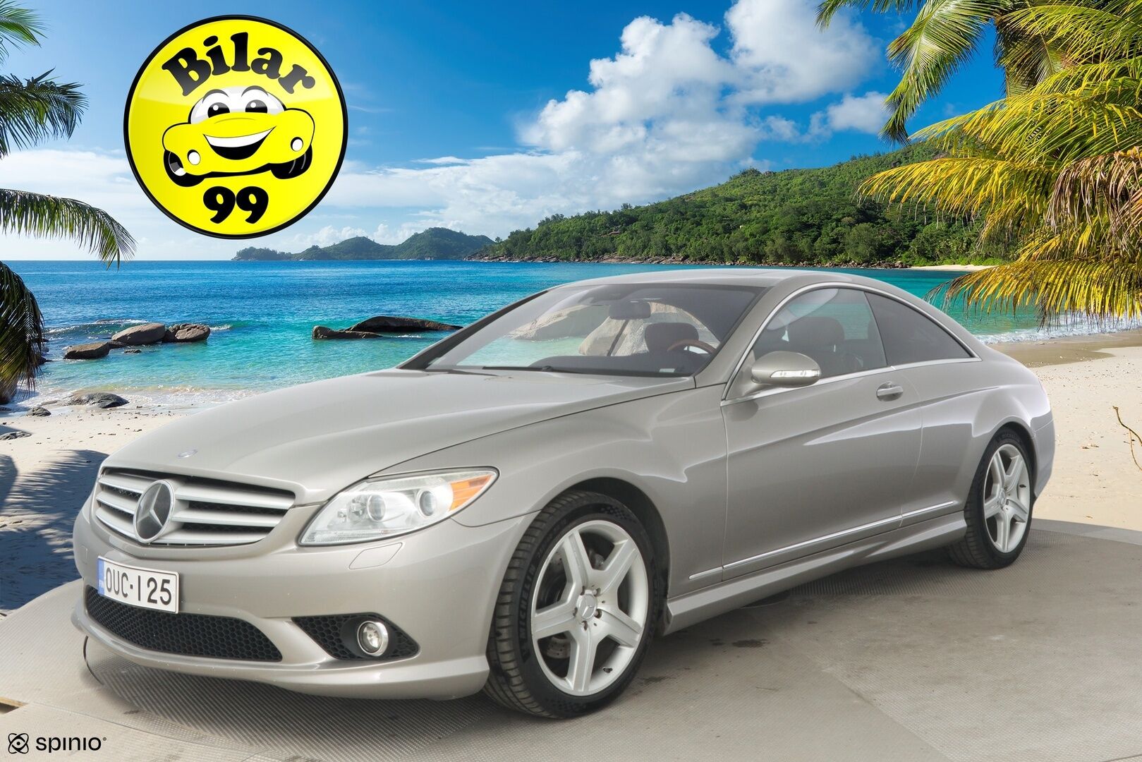 Mercedes-Benz CL 2007 CL 550 Coupé AMG - YritysOutlet - Myydään vain yrityksille *H&K / Ilmastoidut muistipenkit / Night vision / ACC / Kamera - Tuplalasit / Imuovet / Keyless Go / Navigointi