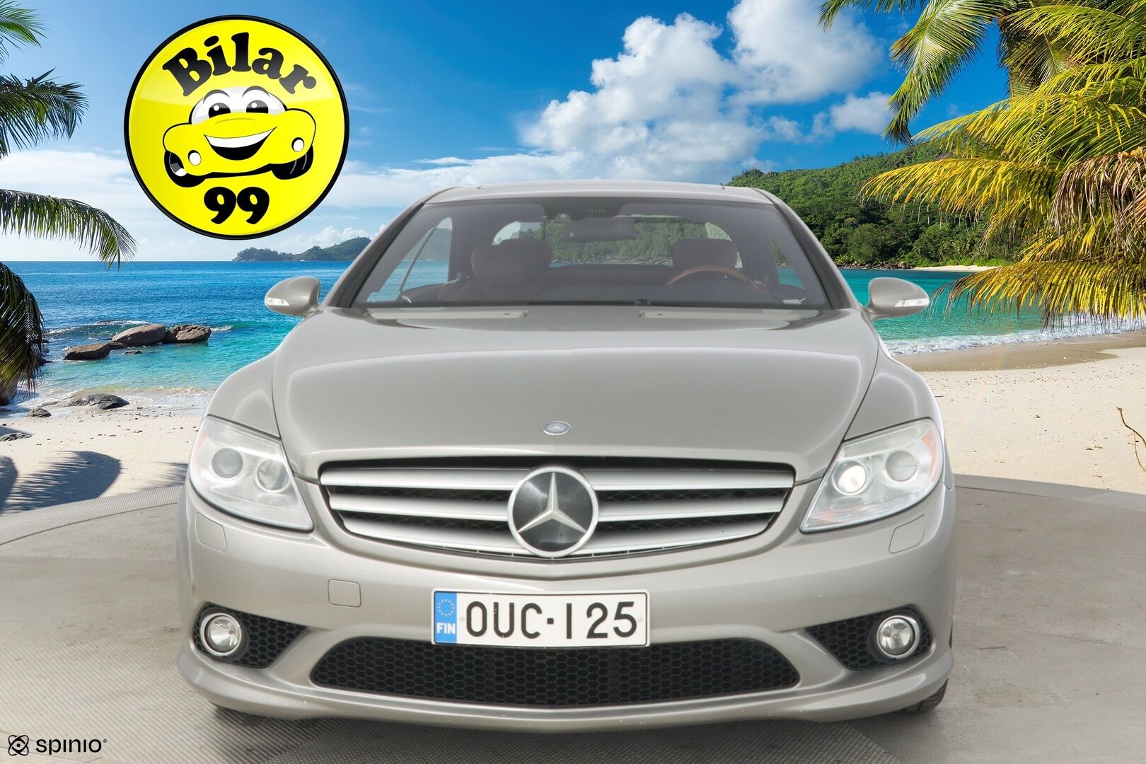 Mercedes-Benz CL 2007 CL 550 Coupé AMG - YritysOutlet - Myydään vain yrityksille *H&K / Ilmastoidut muistipenkit / Night vision / ACC / Kamera - Tuplalasit / Imuovet / Keyless Go / Navigointi