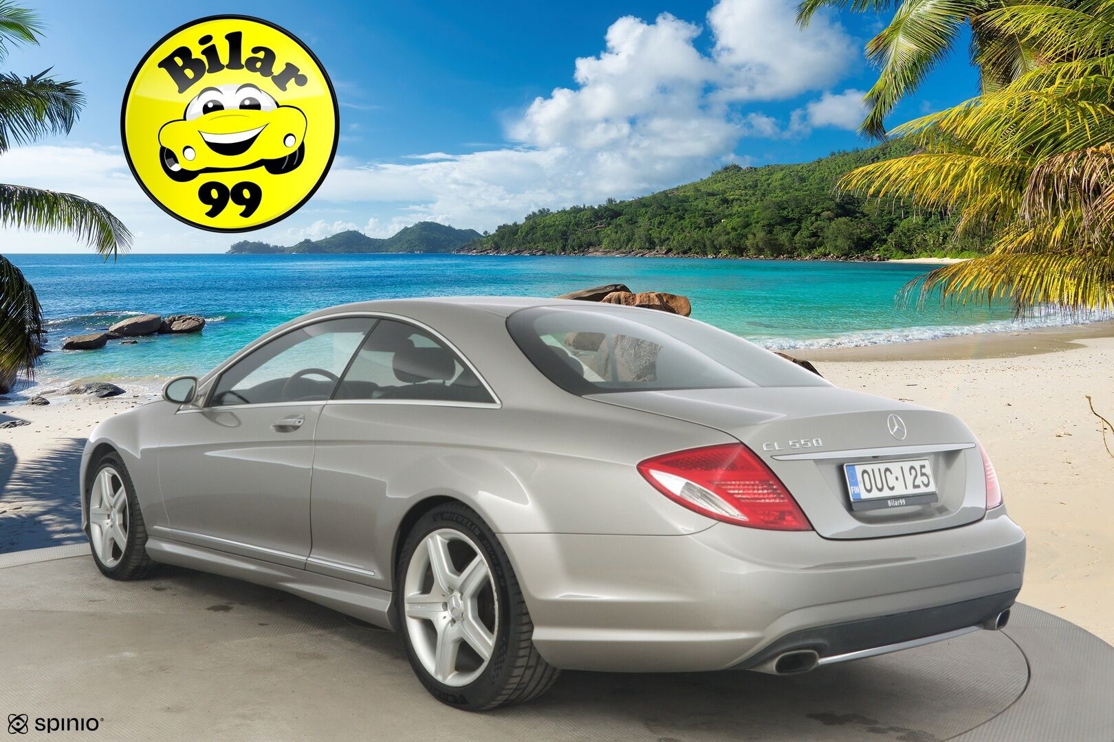Mercedes-Benz CL 2007 CL 550 Coupé AMG - YritysOutlet - Myydään vain yrityksille *H&K / Ilmastoidut muistipenkit / Night vision / ACC / Kamera - Tuplalasit / Imuovet / Keyless Go / Navigointi