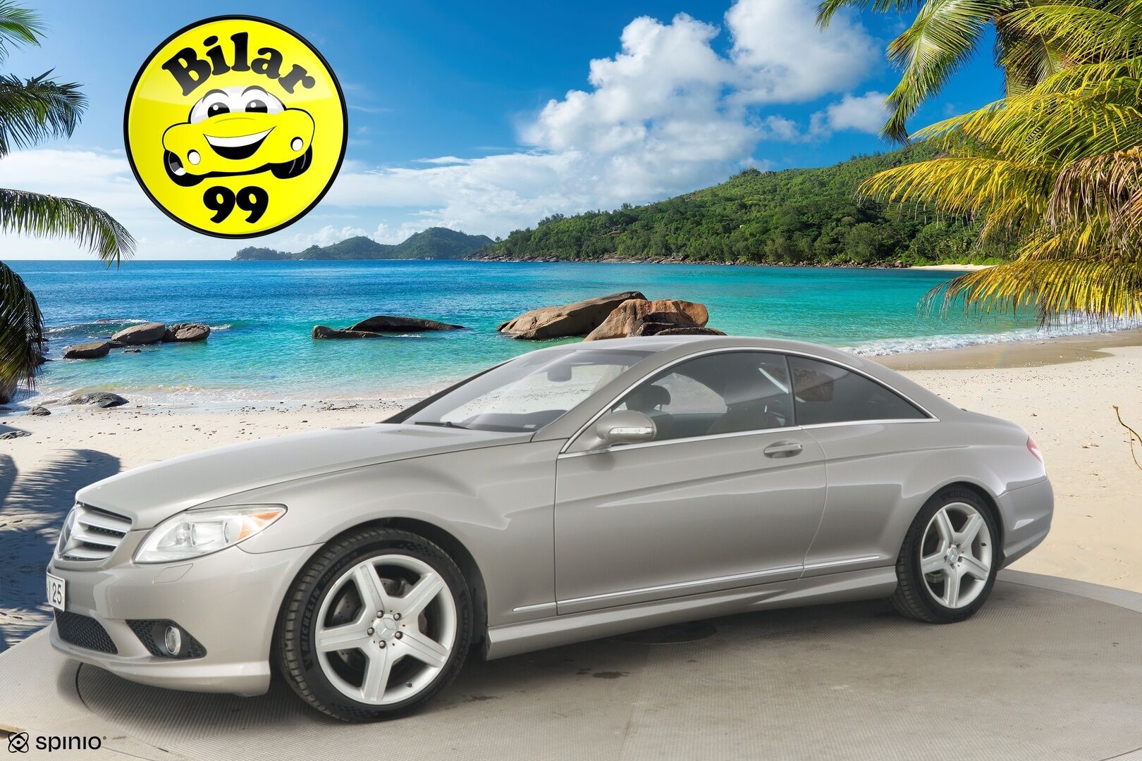 Mercedes-Benz CL 2007 CL 550 Coupé AMG - YritysOutlet - Myydään vain yrityksille *H&K / Ilmastoidut muistipenkit / Night vision / ACC / Kamera - Tuplalasit / Imuovet / Keyless Go / Navigointi