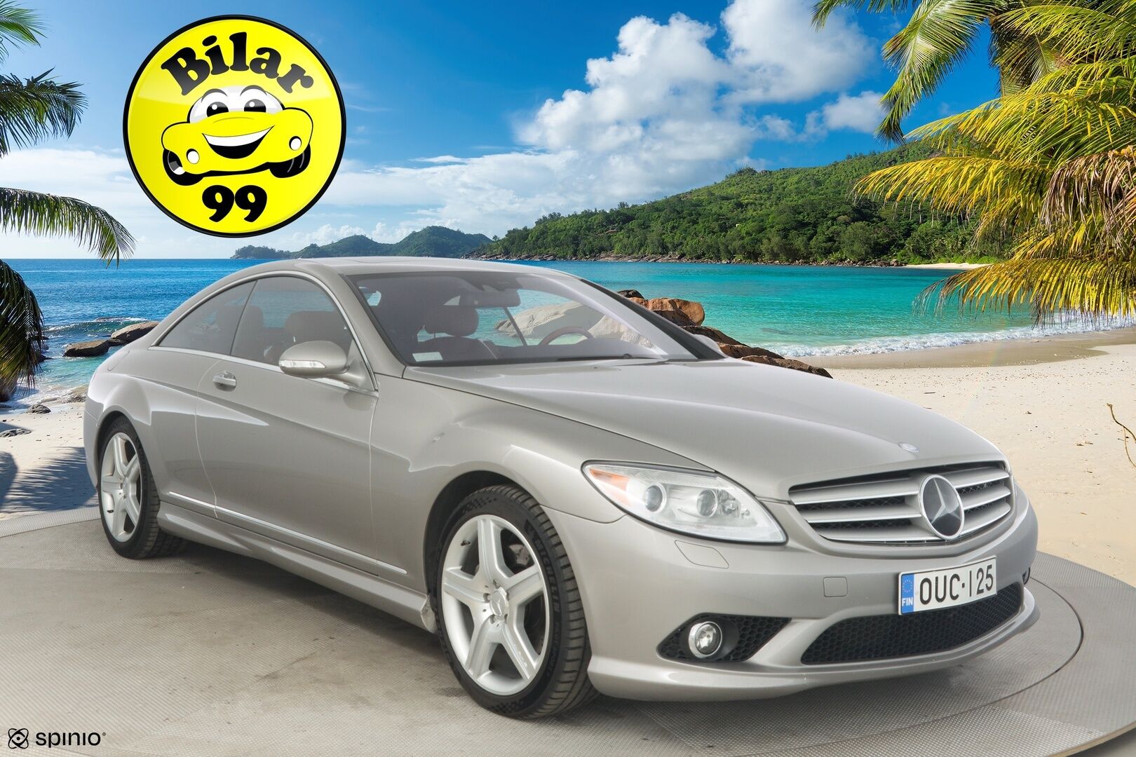 Mercedes-Benz CL 2007 CL 550 Coupé AMG - YritysOutlet - Myydään vain yrityksille *H&K / Ilmastoidut muistipenkit / Night vision / ACC / Kamera - Tuplalasit / Imuovet / Keyless Go / Navigointi