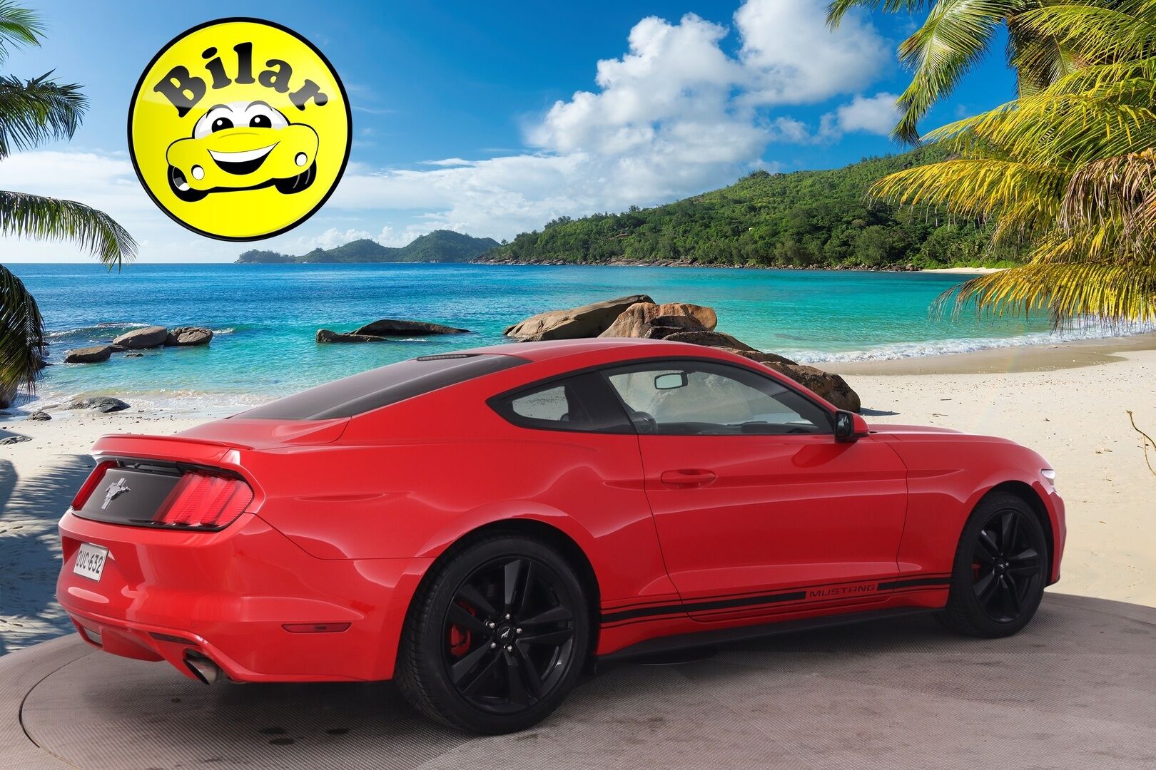 Ford Mustang 2016 3,7 V6 Coupé - Todella upea! | Röyheät äänet | P. Kamera | Etäkäynnistys | Keyless Go | Vakkari | 2x alut