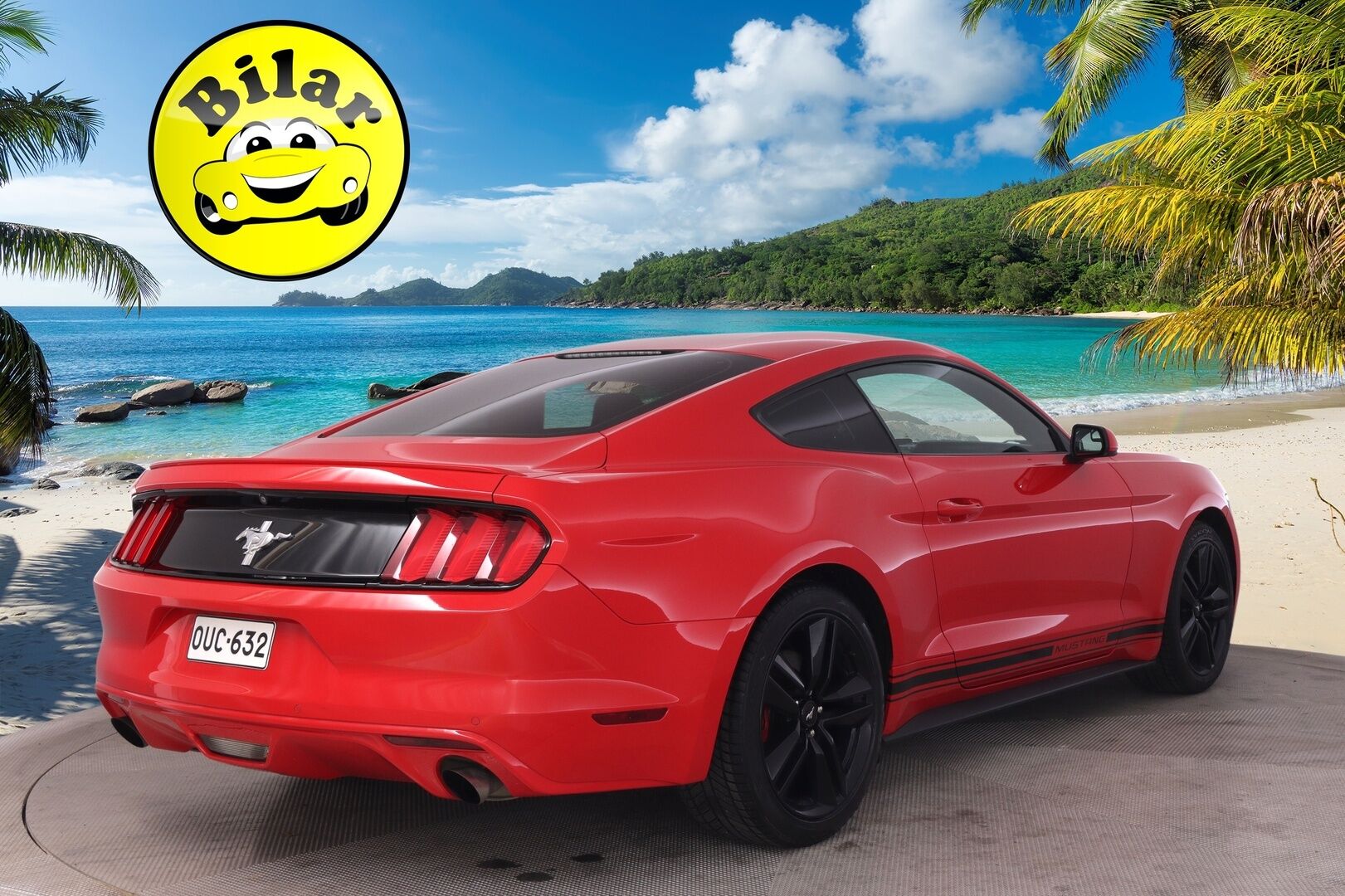 Ford Mustang 2016 3,7 V6 Coupé - Todella upea! | Röyheät äänet | P. Kamera | Etäkäynnistys | Keyless Go | Vakkari | 2x alut