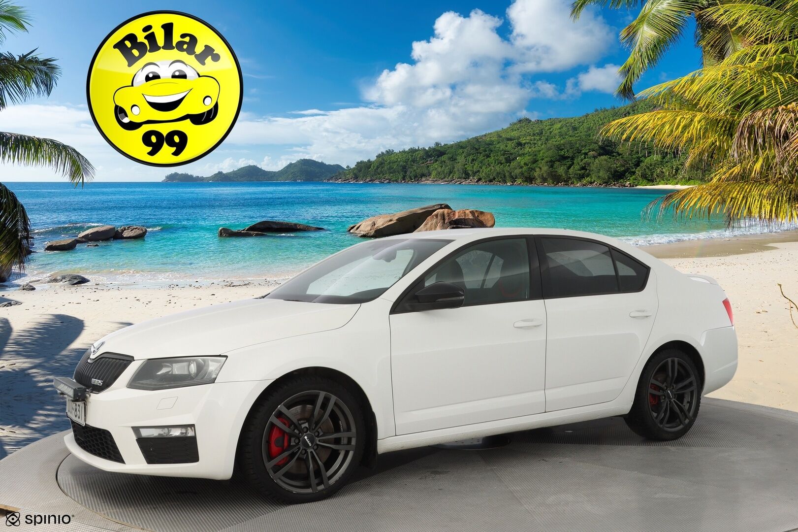 Skoda Octavia 2014 2.0 TDI RS DSG Aut. * ACC / Canton / Navigointijärjestelmä / Sporttipenkit / Lämmitin! * - Suomi-auto / Viimeisin huolto 281tkm / Jakohihna vaihdettu 2024 / Uudet kesärenkaat