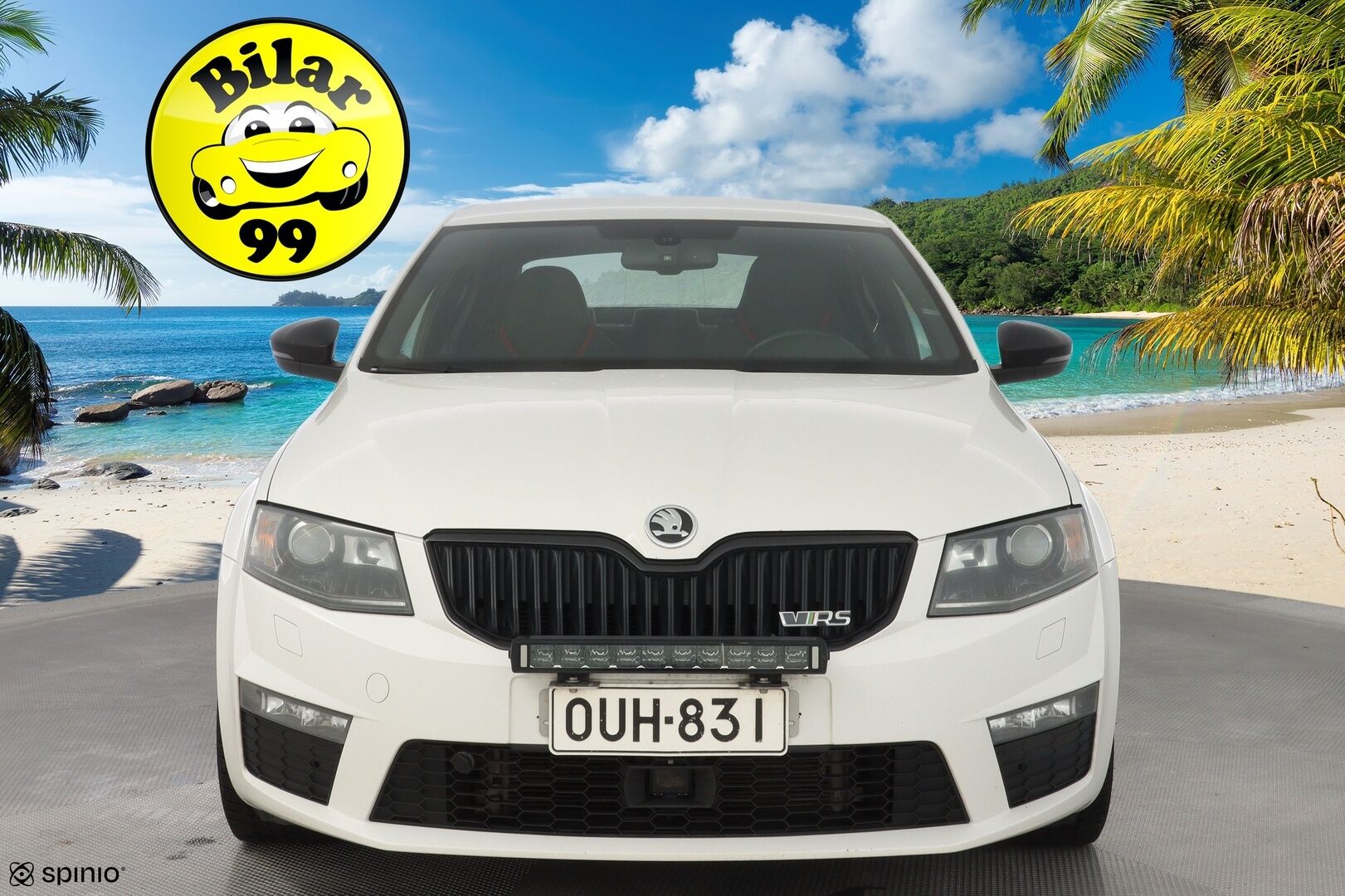 Skoda Octavia 2014 2.0 TDI RS DSG Aut. * ACC / Canton / Navigointijärjestelmä / Sporttipenkit / Lämmitin! * - Suomi-auto / Viimeisin huolto 281tkm / Jakohihna vaihdettu 2024 / Uudet kesärenkaat