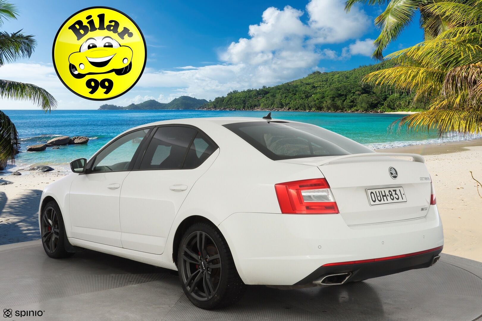 Skoda Octavia 2014 2.0 TDI RS DSG Aut. * ACC / Canton / Navigointijärjestelmä / Sporttipenkit / Lämmitin! * - Suomi-auto / Viimeisin huolto 281tkm / Jakohihna vaihdettu 2024 / Uudet kesärenkaat