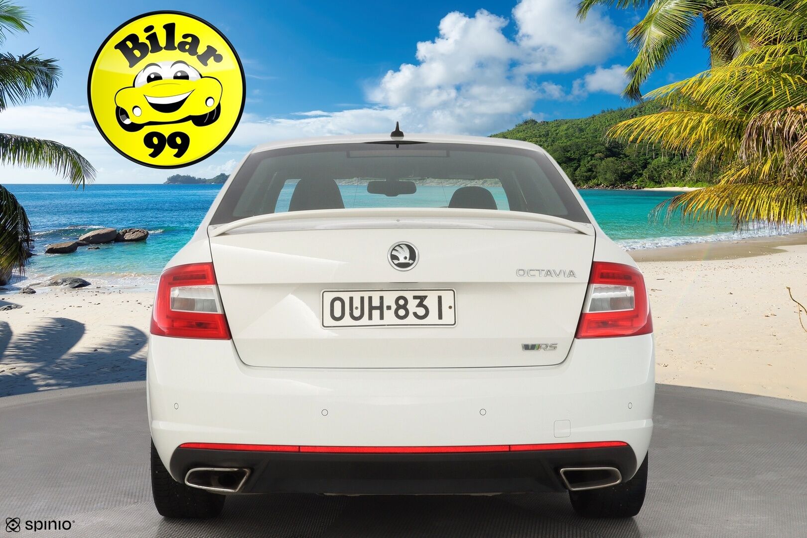 Skoda Octavia 2014 2.0 TDI RS DSG Aut. * ACC / Canton / Navigointijärjestelmä / Sporttipenkit / Lämmitin! * - Suomi-auto / Viimeisin huolto 281tkm / Jakohihna vaihdettu 2024 / Uudet kesärenkaat
