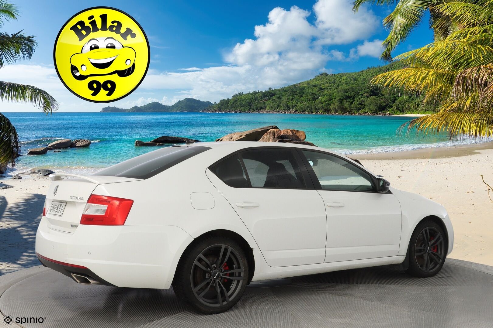 Skoda Octavia 2014 2.0 TDI RS DSG Aut. * ACC / Canton / Navigointijärjestelmä / Sporttipenkit / Lämmitin! * - Suomi-auto / Viimeisin huolto 281tkm / Jakohihna vaihdettu 2024 / Uudet kesärenkaat