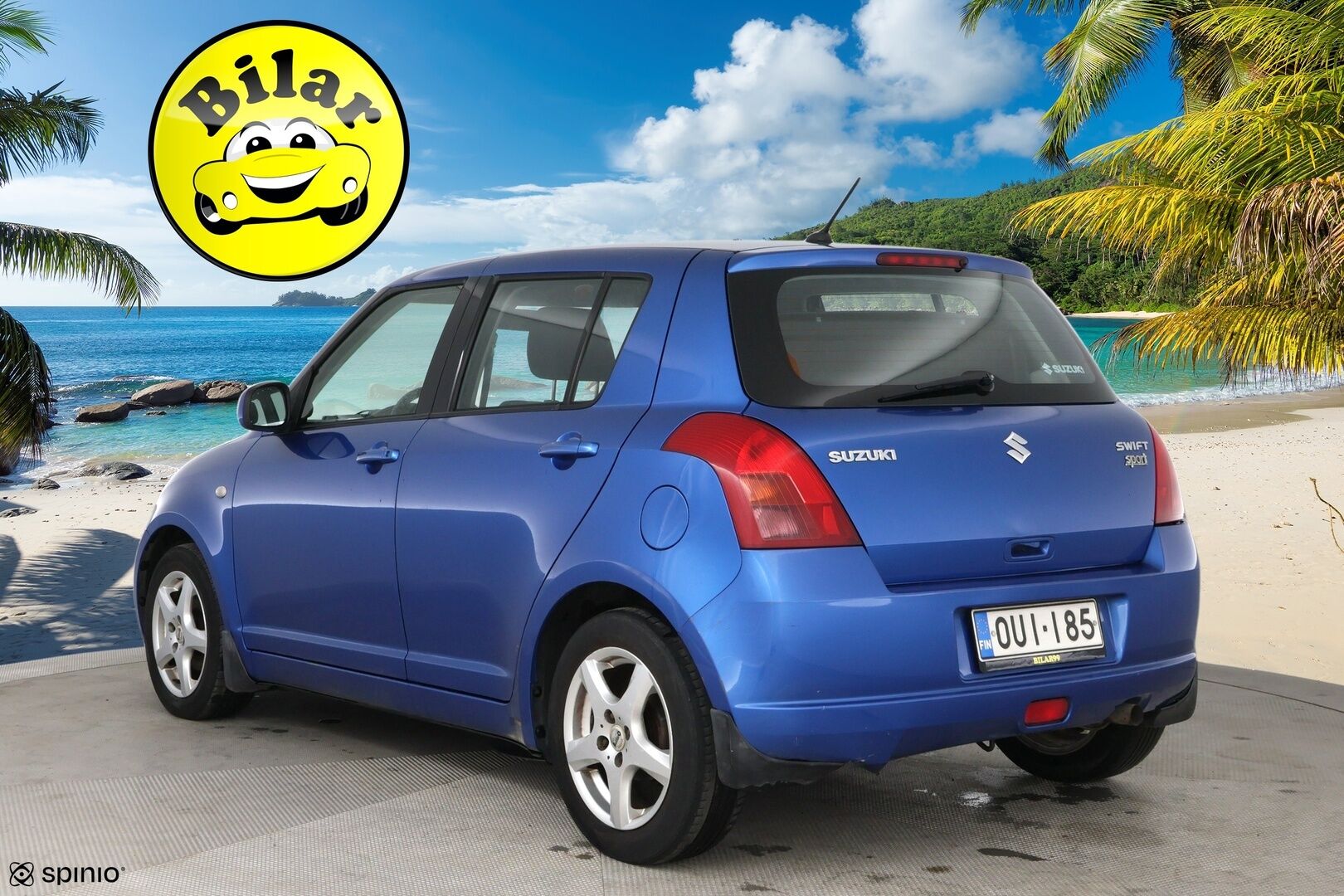 Suzuki Swift 2006 4D SWIFT HATCHBACK 1.3-EZC11S/238 *Myydään Huutokaupat.com* - - Tämä auto myydään huutokaupat.com -sivuston kautta