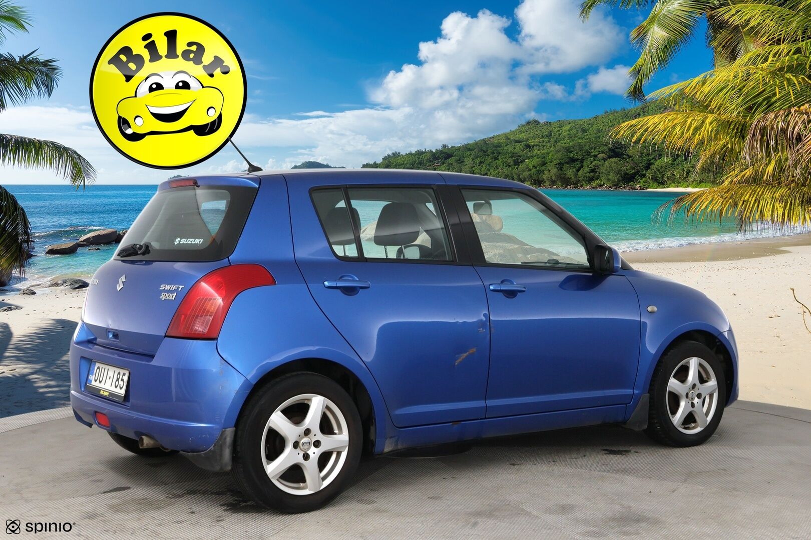 Suzuki Swift 2006 4D SWIFT HATCHBACK 1.3-EZC11S/238 *Myydään Huutokaupat.com* - - Tämä auto myydään huutokaupat.com -sivuston kautta