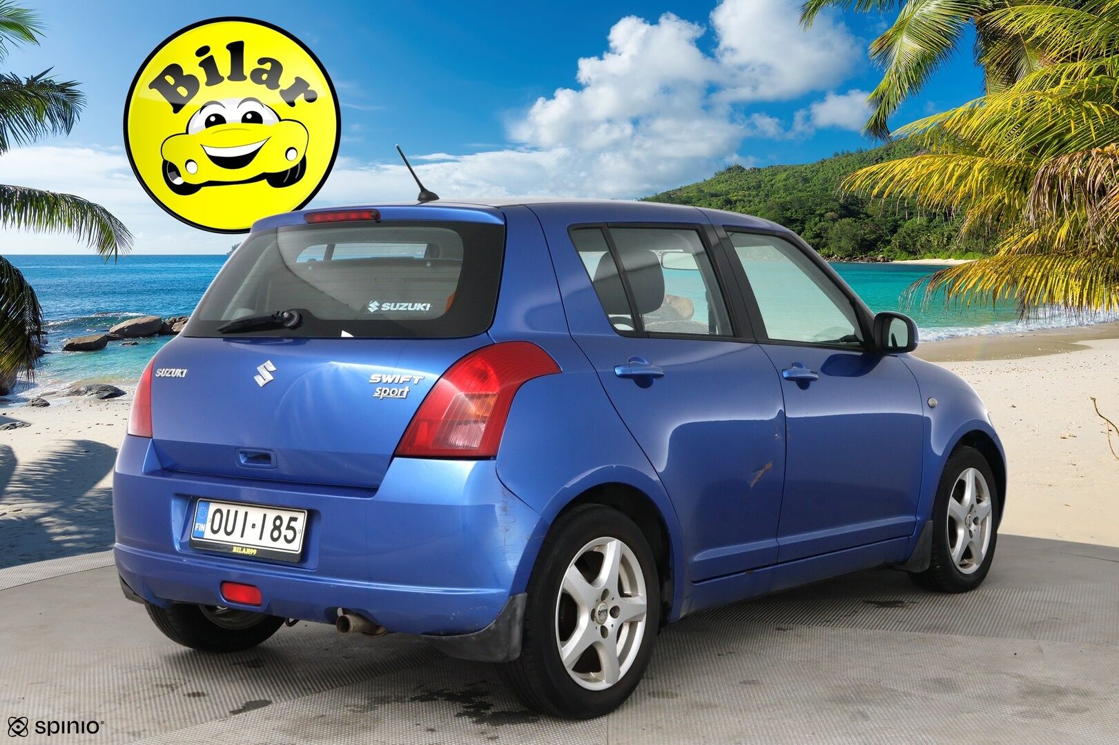 Suzuki Swift 2006 4D SWIFT HATCHBACK 1.3-EZC11S/238 *Myydään Huutokaupat.com* - - Tämä auto myydään huutokaupat.com -sivuston kautta
