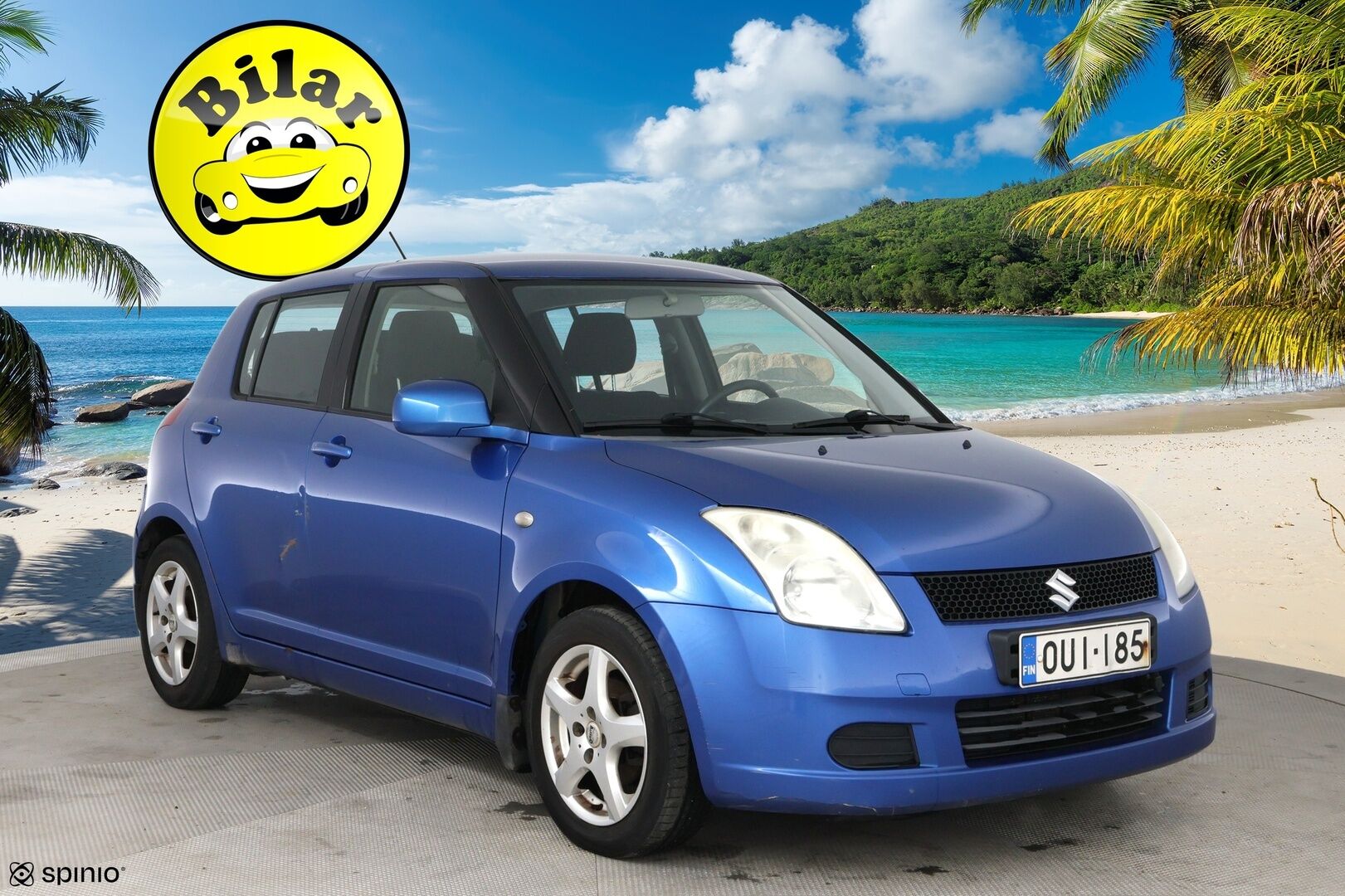 Suzuki Swift 2006 4D SWIFT HATCHBACK 1.3-EZC11S/238 *Myydään Huutokaupat.com* - - Tämä auto myydään huutokaupat.com -sivuston kautta