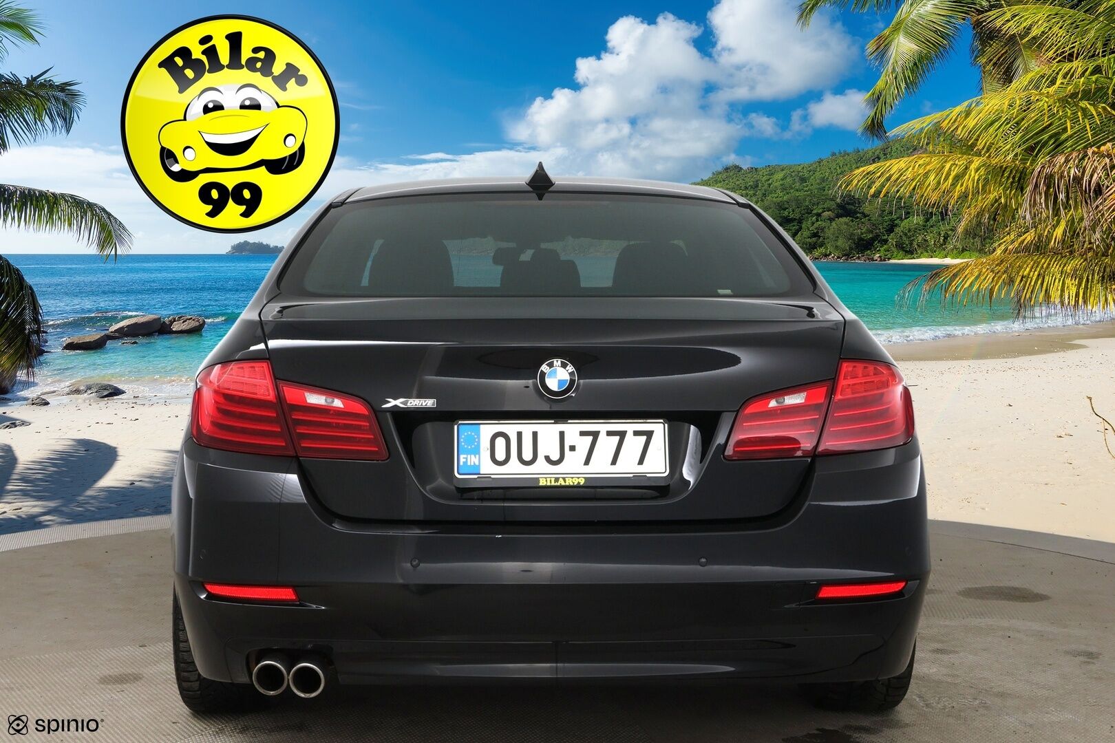 BMW 520 2014 F10 Sedan 520d TwinPower Turbo A xDrive / Harman/Kardon / Ruskeat Sporttinahat / Prof. Navi / Suomi-Auto / P-Tutkat - Lämmitettävä ohjauspyörä / Juuri huollettu!