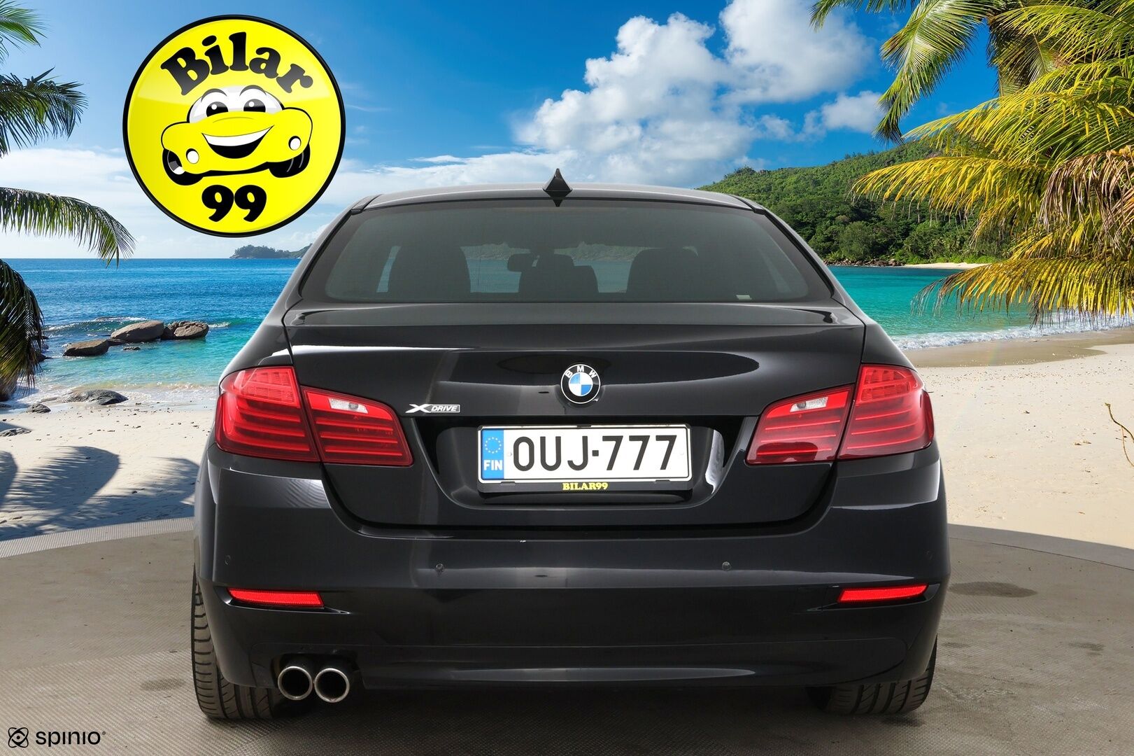 BMW 520 2014 F10 Sedan 520d TwinPower Turbo A xDrive / Harman/Kardon / Ruskeat Sporttinahat / Prof. Navi / Suomi-Auto / P-Tutkat - Lämmitettävä ohjauspyörä / Juuri huollettu!