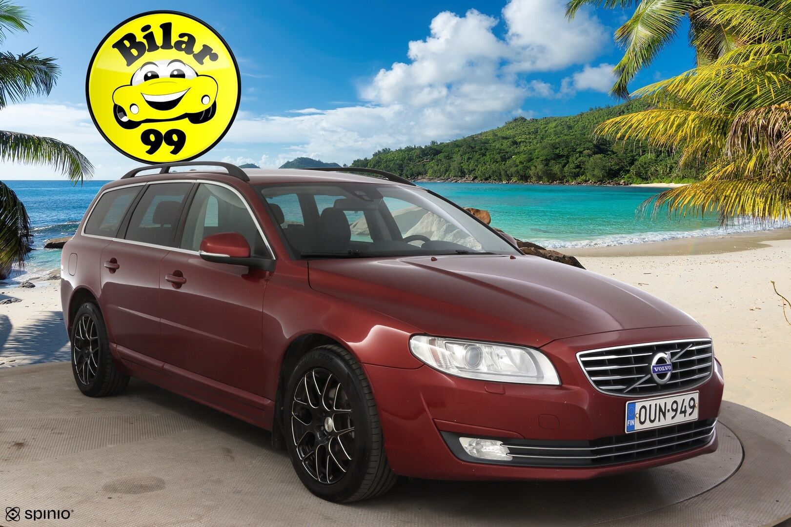 Volvo V70 2014 D4 Momentum - * Myydään HUUTOKAUPAT.COM ! * Leimaa 7/26 asti! / Vakkari / Koukku / Tutkat taakse / Sähkökontti / Ratinlämmitin