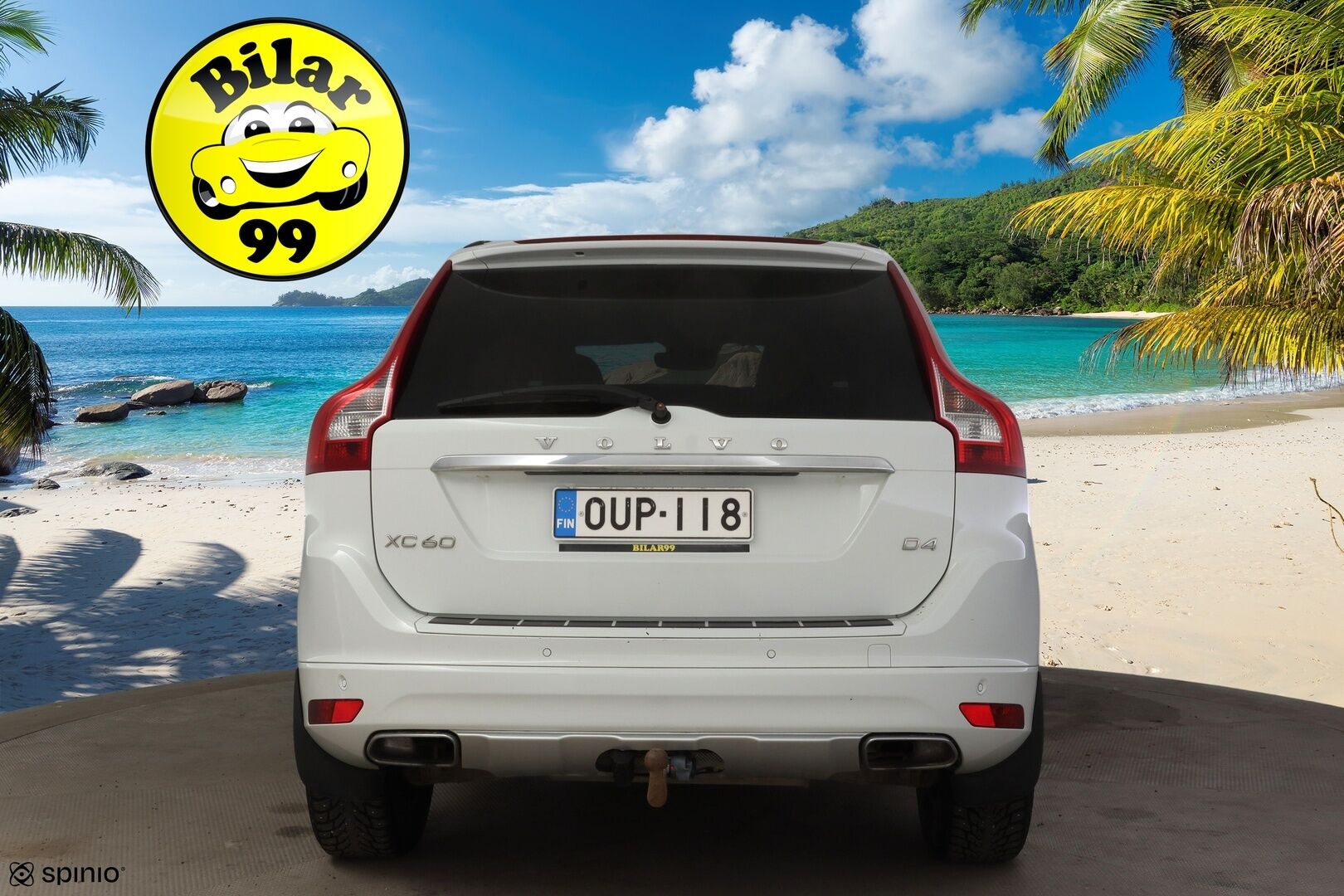 Volvo XC60 2015 D4 Summum aut* Muistipenkki / Sisätilanlämmitin / Vetokoukku / Nahkasisusta * - *Säännöllisesti huollettu, ruoste suojattu / Jakopää vaihdettu 1/25 / ei Adblue *