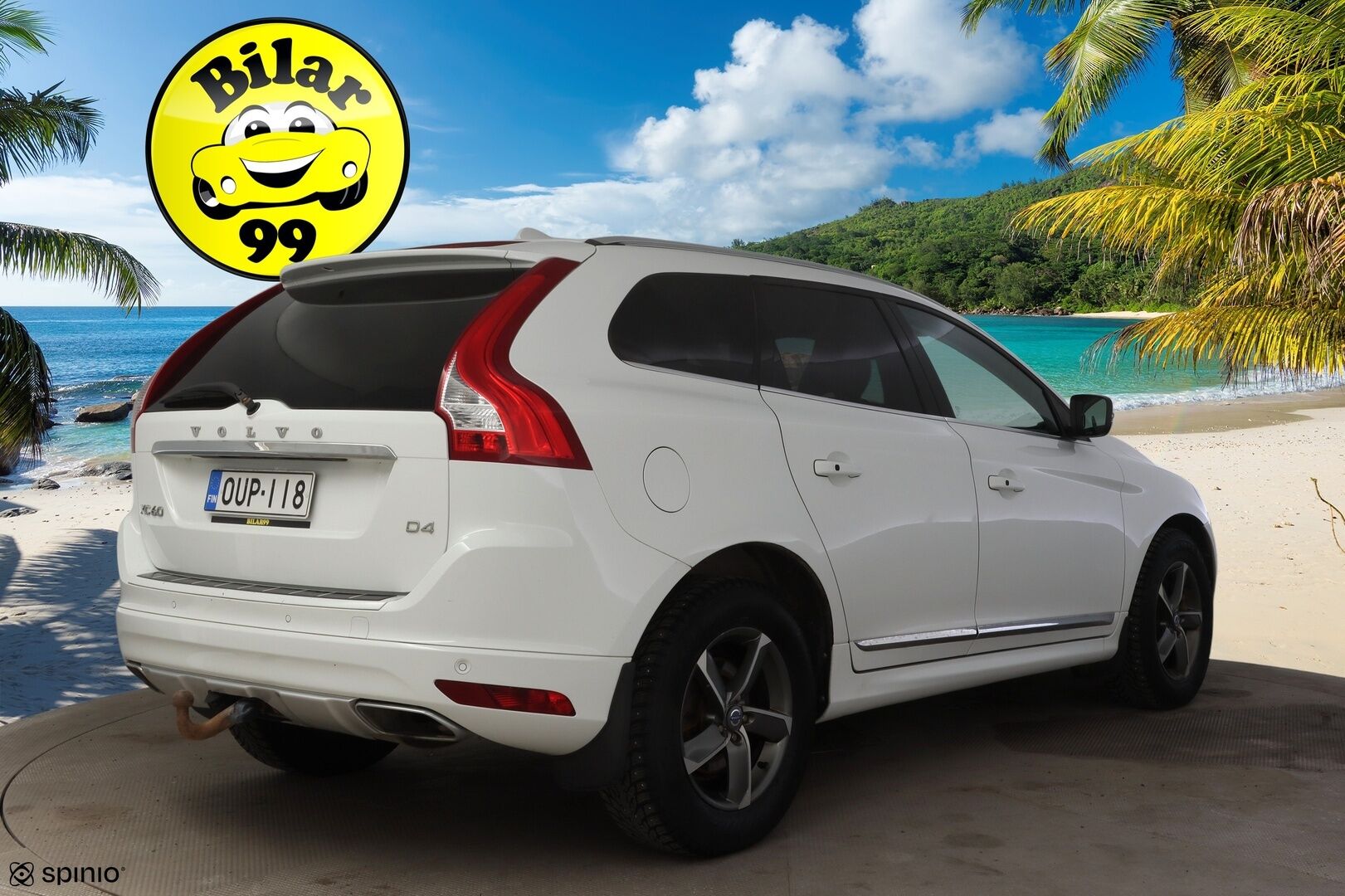 Volvo XC60 2015 D4 Summum aut* Muistipenkki / Sisätilanlämmitin / Vetokoukku / Nahkasisusta * - *Säännöllisesti huollettu, ruoste suojattu / Jakopää vaihdettu 1/25 / ei Adblue *