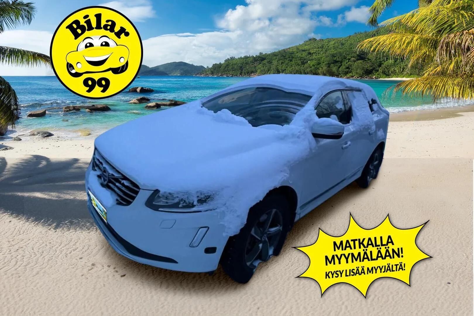 Volvo XC60 2015 D4 Summum aut* Muistipenkki / Sisätilanlämmitin / Vetokoukku / Nahkasisusta * - *Säännöllisesti huollettu / Jakopää vaihdettu 1/25 / ei Adblue / Juuri katsastettu *