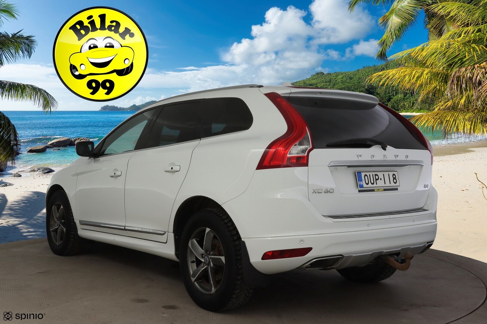 Volvo XC60 2015 D4 Summum aut* Muistipenkki / Sisätilanlämmitin / Vetokoukku / Nahkasisusta * - *Säännöllisesti huollettu, ruoste suojattu / Jakopää vaihdettu 1/25 / ei Adblue *