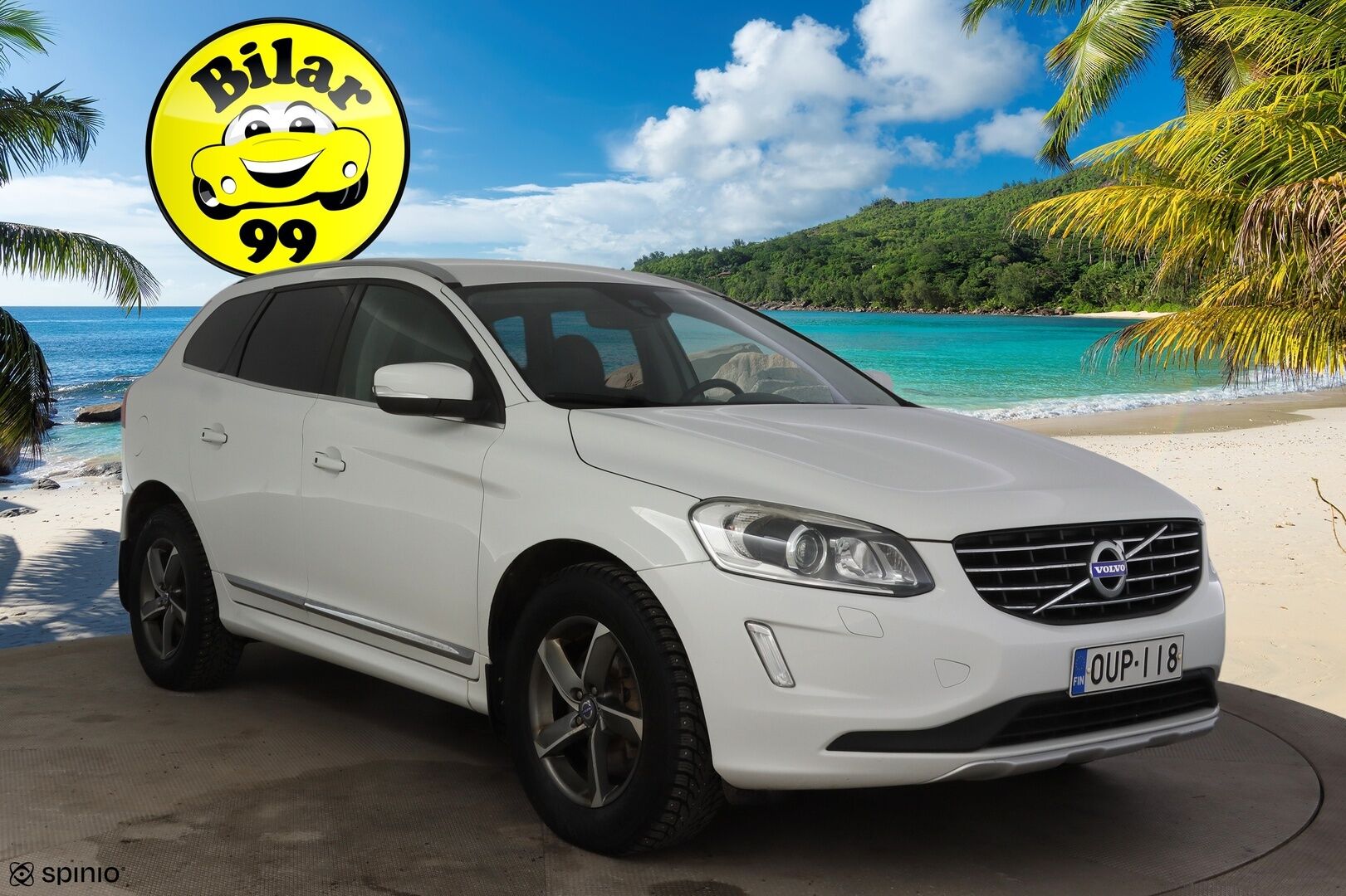 Volvo XC60 2015 D4 Summum aut* Muistipenkki / Sisätilanlämmitin / Vetokoukku / Nahkasisusta * - *Säännöllisesti huollettu, ruoste suojattu / Jakopää vaihdettu 1/25 / ei Adblue *