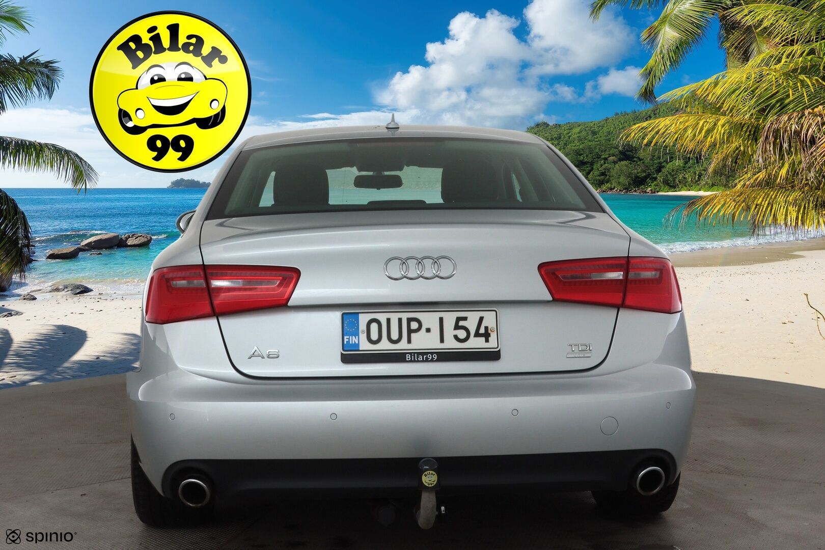 Audi A6 2015 Sedan Business Sport Edition 2,0 TDI 140 kW ultra S tronic - Koukku | Sportpenkit | Bluetooth | Suomi-auto | Kahdet renkaat aluvanteilla
