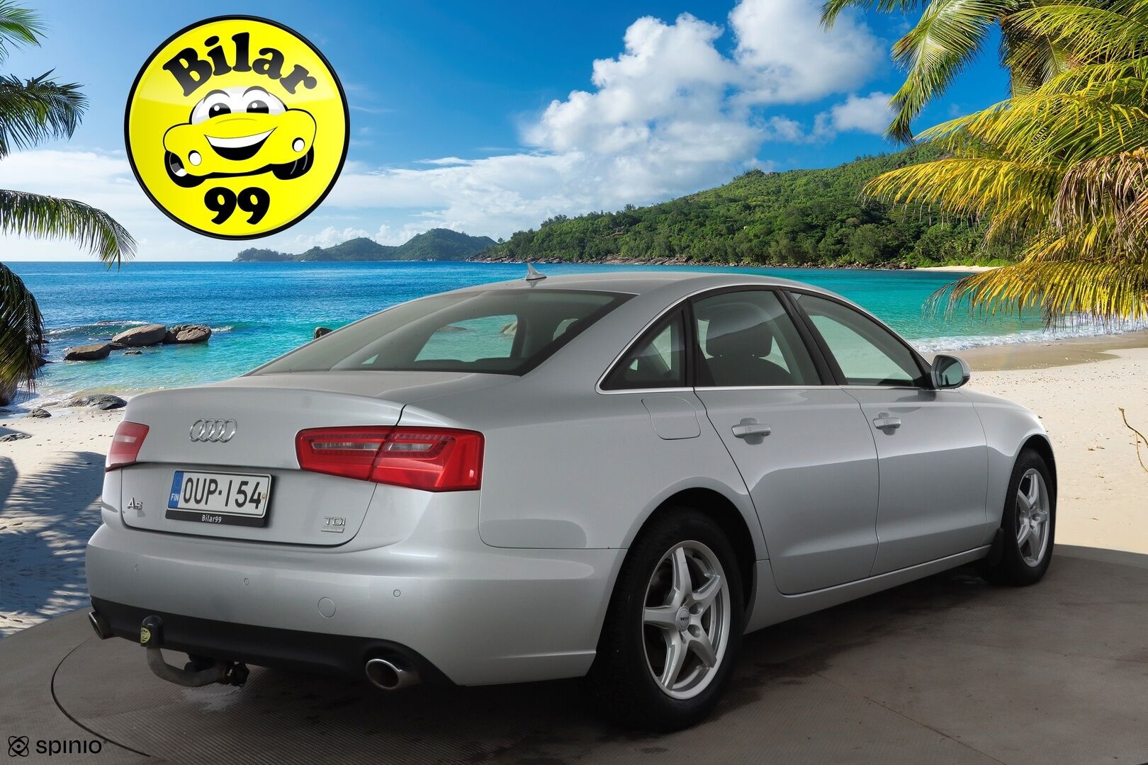 Audi A6 2015 Sedan Business Sport Edition 2,0 TDI 140 kW ultra S tronic - Koukku | Sportpenkit | Bluetooth | Suomi-auto | Kahdet renkaat aluvanteilla