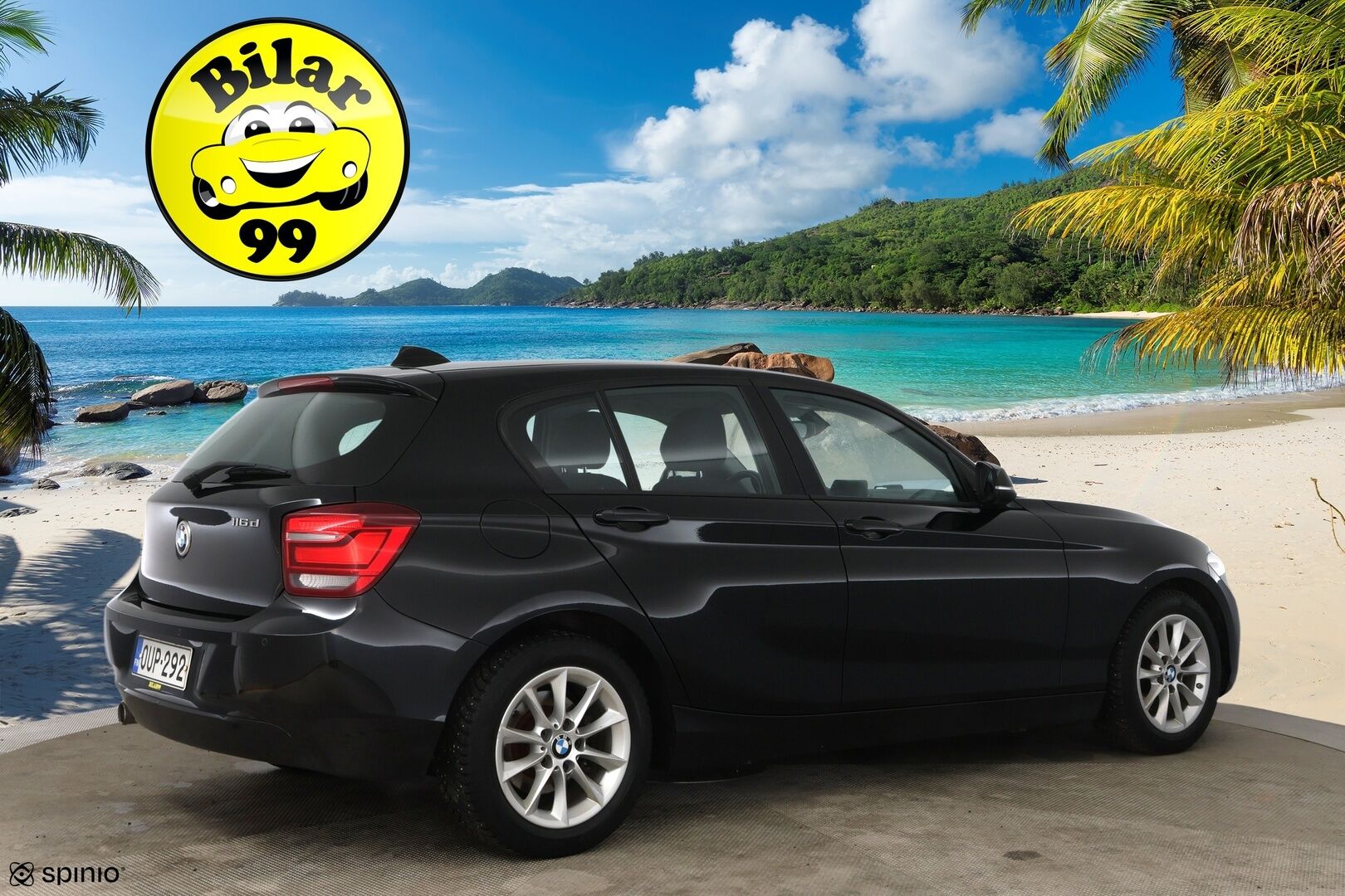 BMW 116 2015 F20 Hatchback 116d TwinPower Turbo A Business Aut / Webasto / Xenon / Vakkari / P-tutka / - Juuri huollettu & katsastettu / 