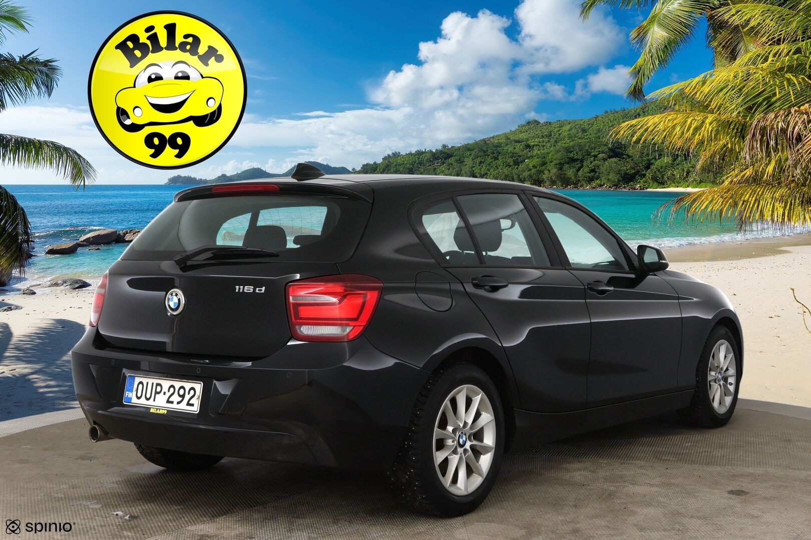 BMW 116 2015 F20 Hatchback 116d TwinPower Turbo A Business Aut / Webasto / Xenon / Vakkari / P-tutka / - Juuri huollettu & katsastettu / Tulossa myyntiin