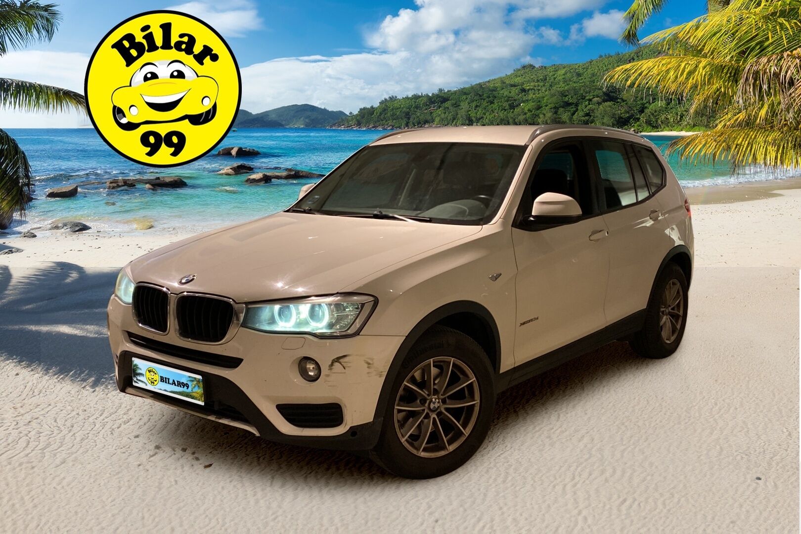 BMW X3 2015 F25 xDrive20d LCI TwinPower Turbo A Business Automatic - | Suomi-auto | Sähköinen vetokoukku | Lohkolämmitin | Kahdet hyvät renkaat vanteilla | 2-omisteinen | Tarkka huoltokirja | 