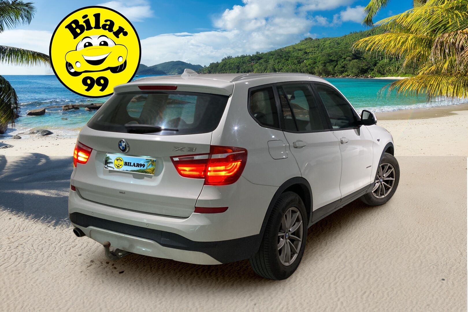 BMW X3 2015 F25 xDrive20d LCI TwinPower Turbo A Business Automatic - | Suomi-auto | Sähköinen vetokoukku | Lohkolämmitin | Kahdet hyvät renkaat vanteilla | 2-omisteinen | Tarkka huoltokirja | 