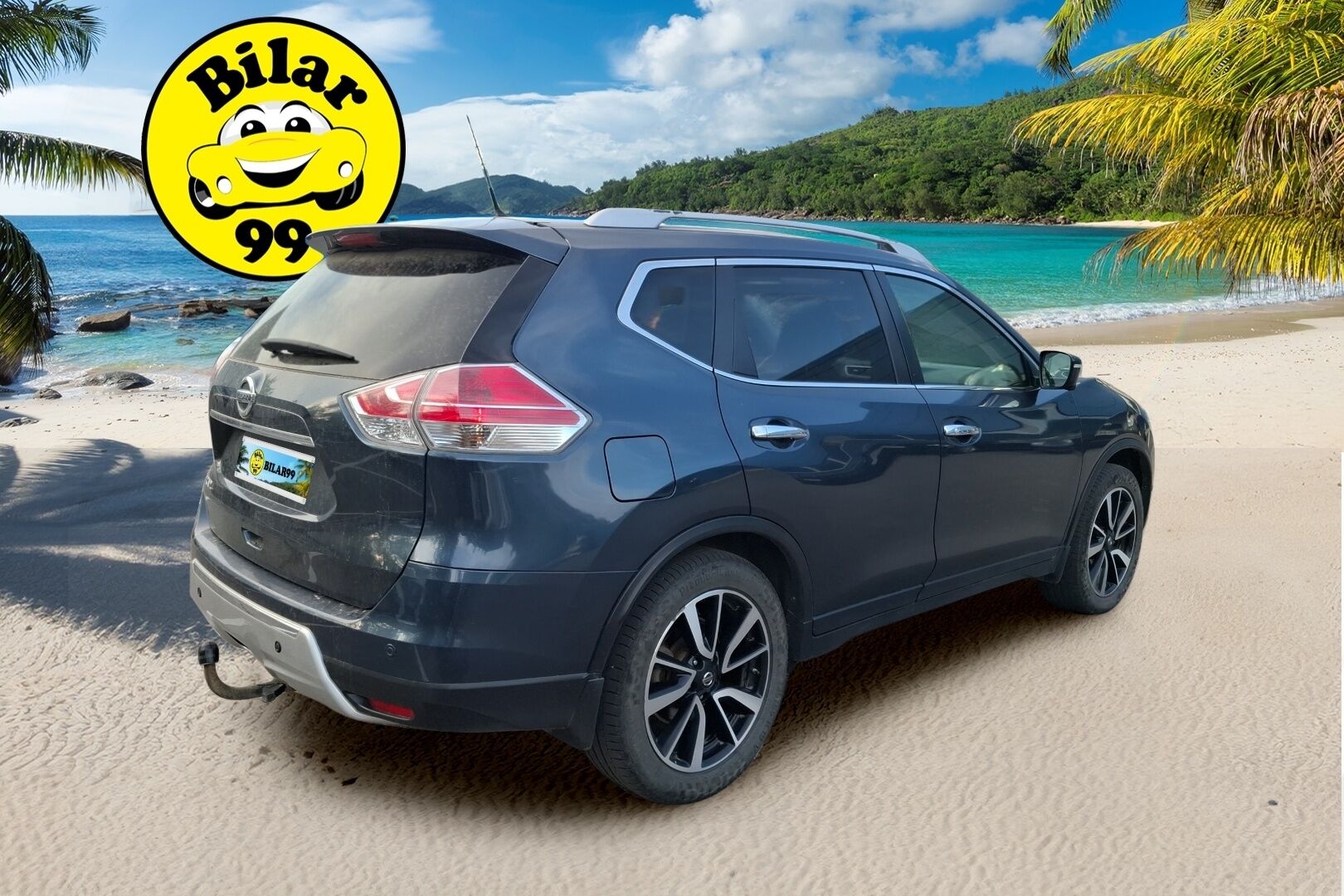 Nissan X-Trail 2015 dCi 130 Tekna 4WD 6 MT Moonroof * 360 kamera / Panorama / Sähköpenkit / Nahat /  Lohko / Sähköluukku / Kaistavahti / BLIS * - * Huippuvarusteet / Esimerkilliset huollot / 3-.om Suomi-auto / Juuri katsastettu * 