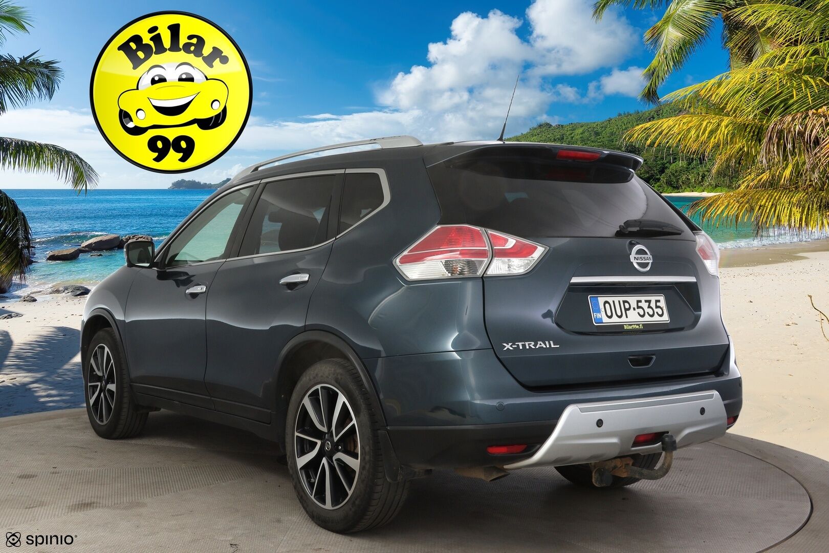 Nissan X-Trail 2015 dCi 130 Tekna 4WD 6 MT Moonroof * 360 kamera / Panorama / Sähköpenkit / Nahat /  Lohko / Sähköluukku / Kaistavahti / BLIS * - * Huippuvarusteet / Esimerkilliset huollot / 3-.om Suomi-auto / Juuri katsastettu * 