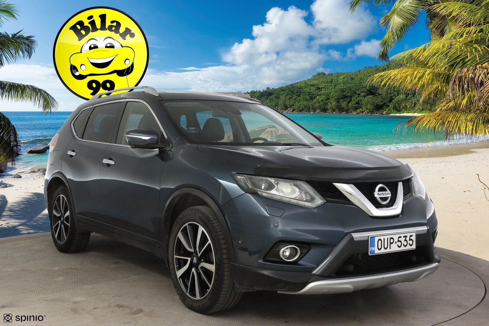 Nissan X-Trail 2015 dCi 130 Tekna 4WD 6 MT Moonroof * 360 kamera / Panorama / Sähköpenkit / Nahat /  Lohko / Sähköluukku / Kaistavahti / BLIS * - * Huippuvarusteet / Esimerkilliset huollot / 3-.om Suomi-auto / Juuri katsastettu * 