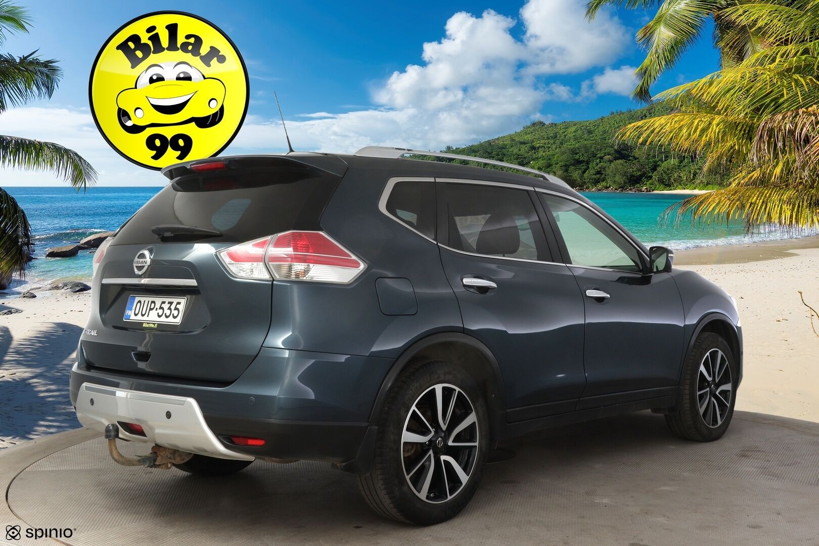 Nissan X-Trail 2015 dCi 130 Tekna 4WD 6 MT Moonroof * 360 kamera / Panorama / Sähköpenkit / Nahat /  Lohko / Sähköluukku / Kaistavahti / BLIS * - * Huippuvarusteet / Esimerkilliset huollot / 3-.om Suomi-auto / Juuri katsastettu * 
