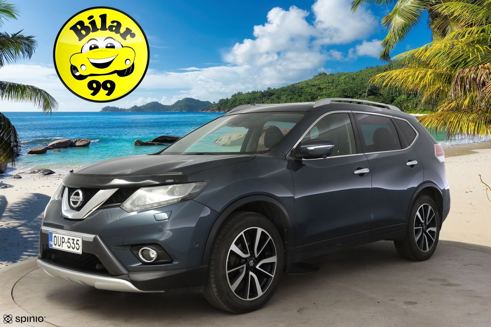 Nissan X-Trail 2015 dCi 130 Tekna 4WD 6 MT Moonroof * 360 kamera / Panorama / Sähköpenkit / Nahat /  Lohko / Sähköluukku / Kaistavahti / BLIS * - * Huippuvarusteet / Esimerkilliset huollot / 3-.om Suomi-auto / Juuri katsastettu * 