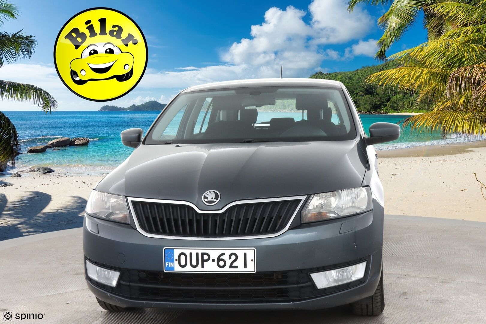 Skoda Rapid 2015 Spaceback 1,2 TSI 105 Ambition - | Suomi-auto | 2. Omisteinen | Lohko + sisäpistoke | Koukku | Vakkari | Tutkat takana | Ilmastointi | Taloudellinen |