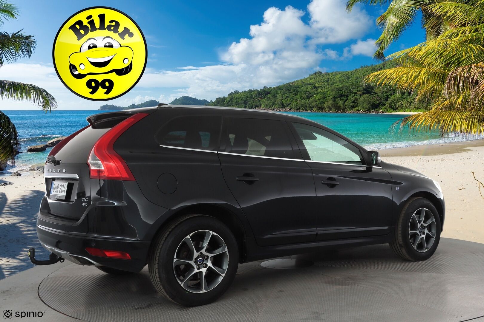 Volvo XC60 2015 D4 AWD Ocean Race Business aut * Vakkari / Webasto / Koukku / P.tutka / LED / Nahat / High performance Audio * - Suomi-auto / Kahdet Renkaat - HULLUT AVAJAISHULINAT KORKOTARJOUS 3,29 %