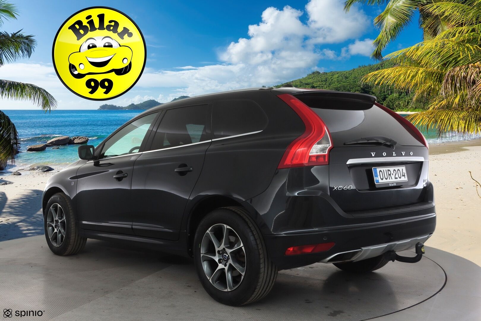 Volvo XC60 2015 D4 AWD Ocean Race Business aut * Vakkari / Webasto / Koukku / P.tutka / LED / Nahat / High performance Audio * - Suomi-auto / Kahdet Renkaat - HULLUT AVAJAISHULINAT KORKOTARJOUS 3,29 %