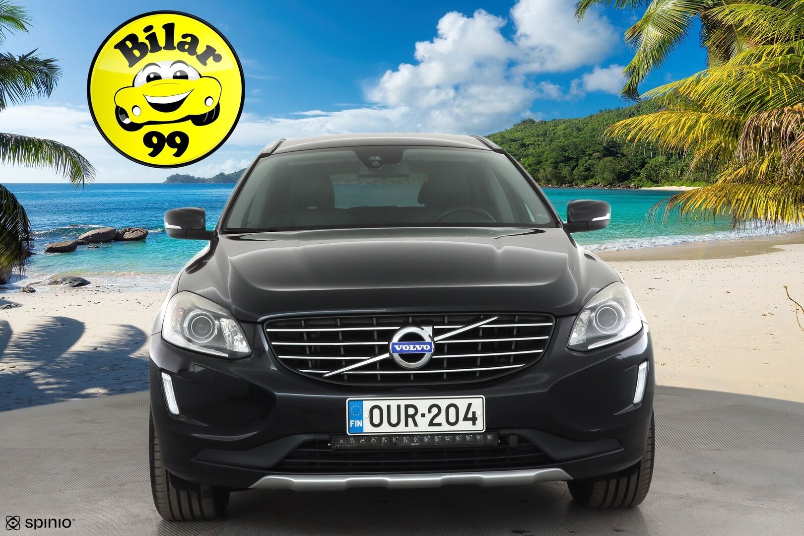 Volvo XC60 2015 D4 AWD Ocean Race Business aut * Vakkari / Webasto / Koukku / P.tutka / LED / Nahat / High performance Audio * - Suomi-auto / Kahdet Renkaat - HULLUT AVAJAISHULINAT KORKOTARJOUS 3,29 %