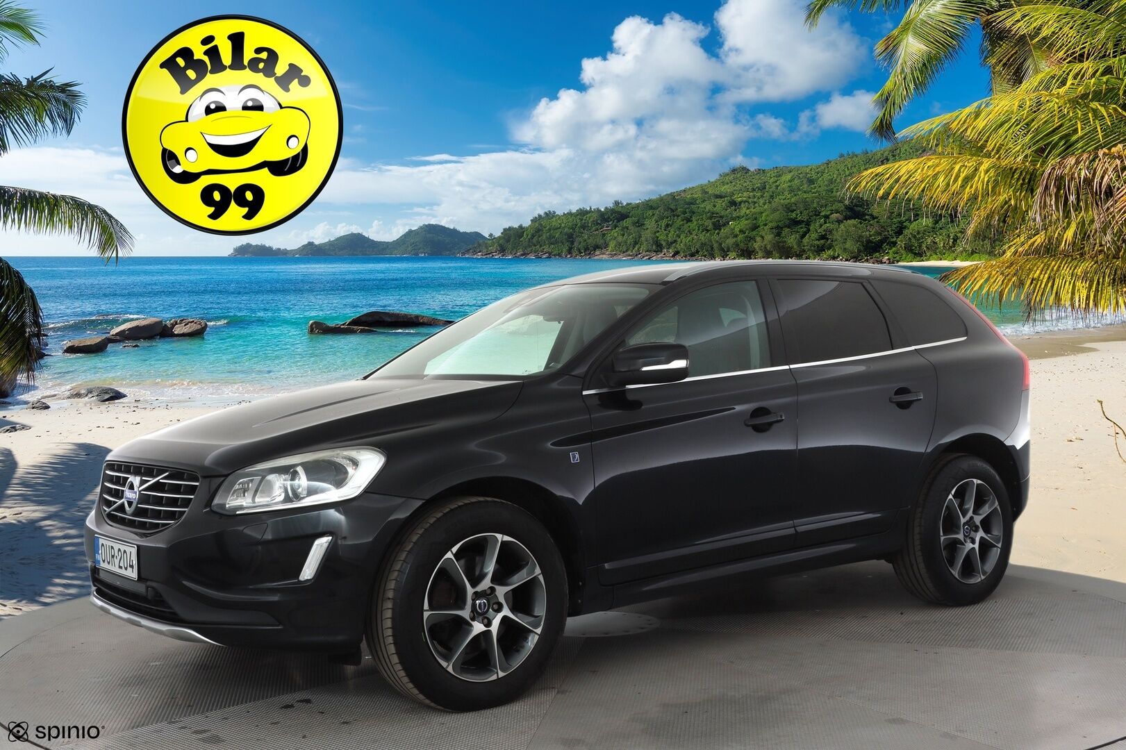 Volvo XC60 2015 D4 AWD Ocean Race Business aut * Vakkari / Webasto / Koukku / P.tutka / LED / Nahat / High performance Audio * - Suomi-auto / Kahdet Renkaat - HULLUT AVAJAISHULINAT KORKOTARJOUS 3,29 %