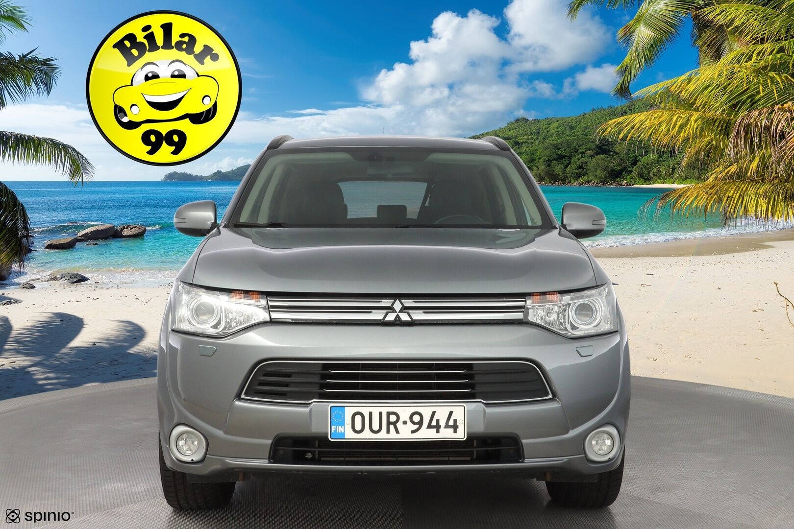 Mitsubishi Outlander PHEV 2015 Intense Plus 4WD 5P *Vakkari / Kamera / Koukku / Lisälämmitin / Nav / Metalliväri / Tutkat* - Suomi-auto / Siistikuntoinen / Kahdet renkaat alumiinivantein
