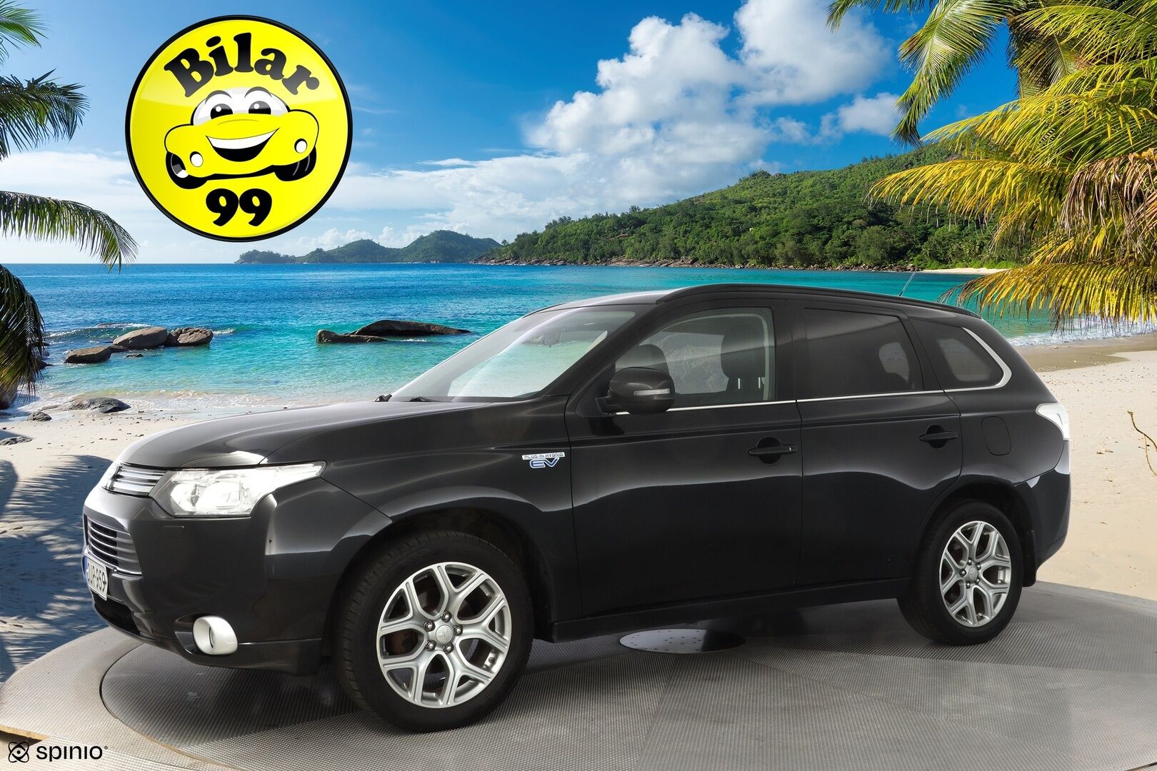 Mitsubishi Outlander PHEV 2014 Instyle Navi 4WD 5P * Webasto / ACC / Rockford / Navi / Koukku / Peruutuskamera * - Suomi-auto / Huollettu 203tkm / Kahdet Mitsubishin vanteet 