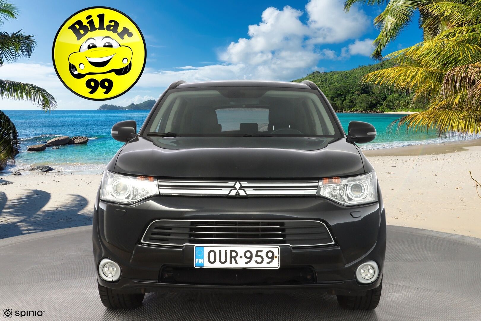 Mitsubishi Outlander PHEV 2014 Instyle Navi 4WD 5P * Webasto / ACC / Rockford / Navi / Koukku / Peruutuskamera * - Suomi-auto / Huollettu 203tkm / Kahdet Mitsubishin vanteet 