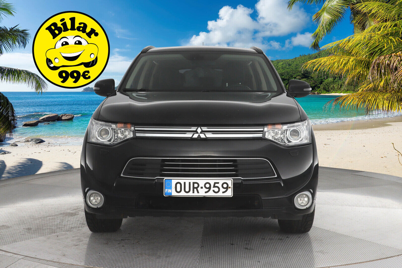 Mitsubishi Outlander PHEV 2014 Instyle Navi 4WD 5P * Webasto / ACC / Rockford / Navi / Koukku / Peruutuskamera * - Suomi-auto / Huollettu 203tkm / Kahdet Mitsubishin vanteet 
