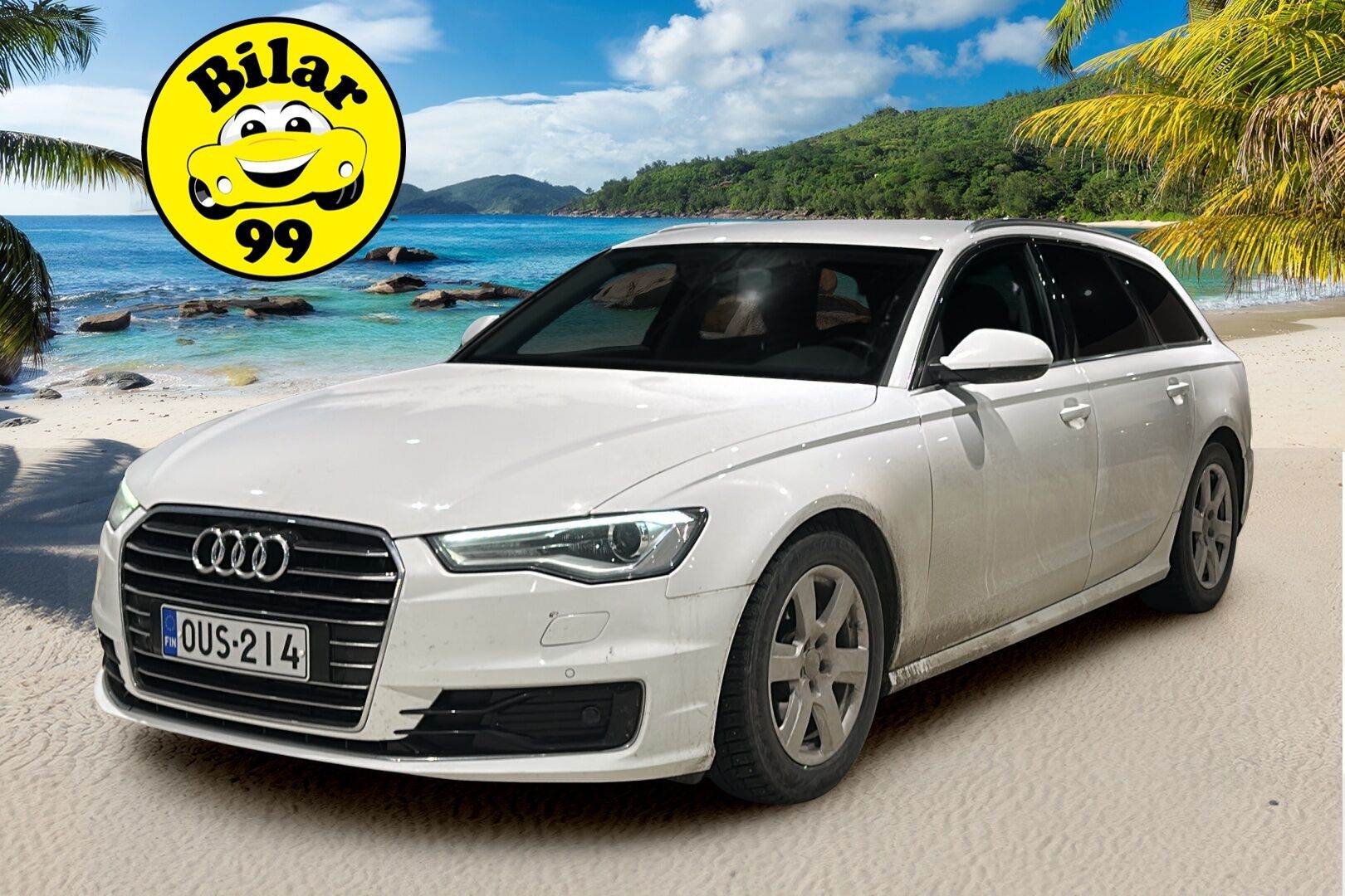 Audi A6 2016 Avant Business Sport 1,8 TFSI 140 kW ultra S tronic / Lohko + sis pistoke / Xenon / Sport-Penkit / Avaimeton käynnistys - Facelift / Kahdet renkaat aluvantein - HULLUT VÄLIPÄIVÄT KORKOTARJOUS 2,49%