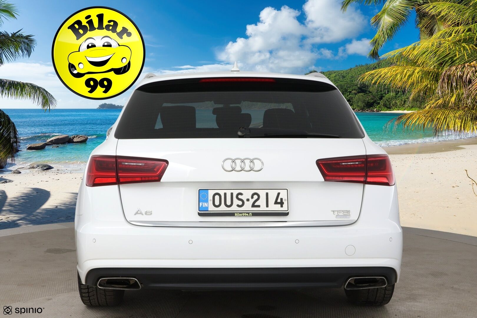 Audi A6 2016 Avant Business Sport 1,8 TFSI 140 kW ultra S tronic / Lohko + sis pistoke / Xenon / Sport-Penkit / Avaimeton käynnistys - Facelift / Kahdet renkaat aluvantein - HULLUT AVAJAISHULINAT KORKOTARJOUS 3,29 %